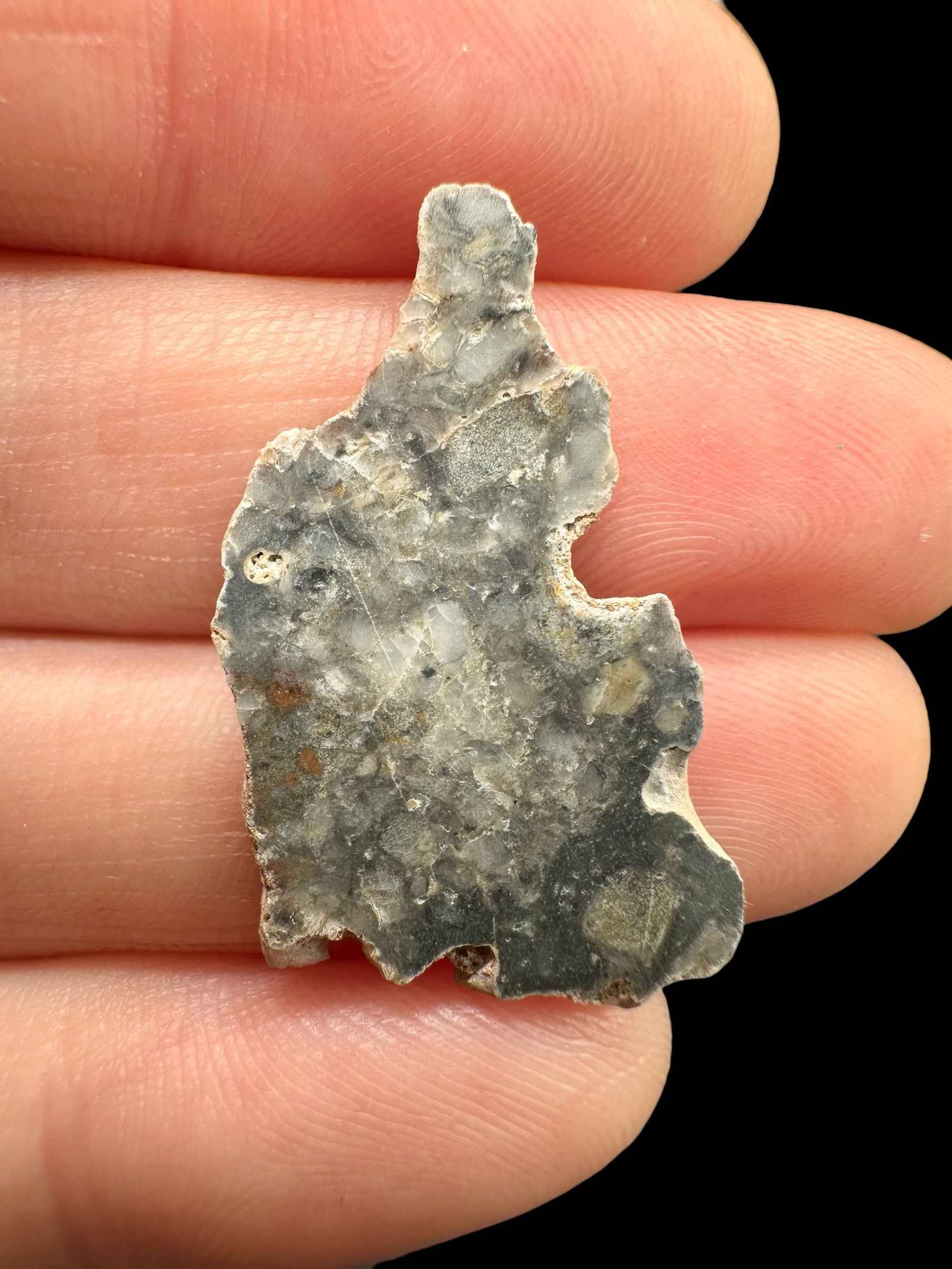 Meteorite lunare Adrar 013 – 1,3g – Algeria – translucent - MEAD31
