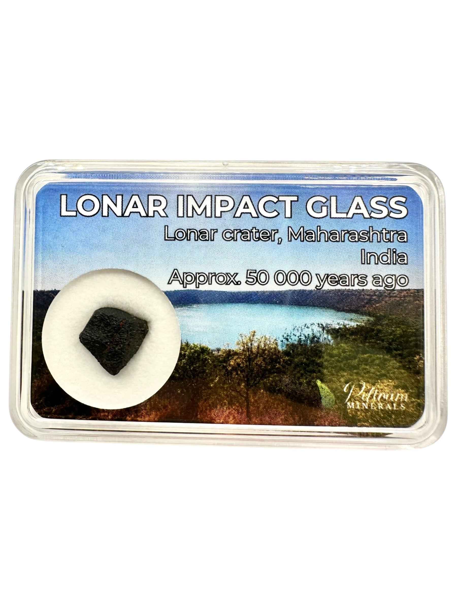 Lonar impact glass 0,5g – Lonar Crater, Maharashtra, India - LIS07