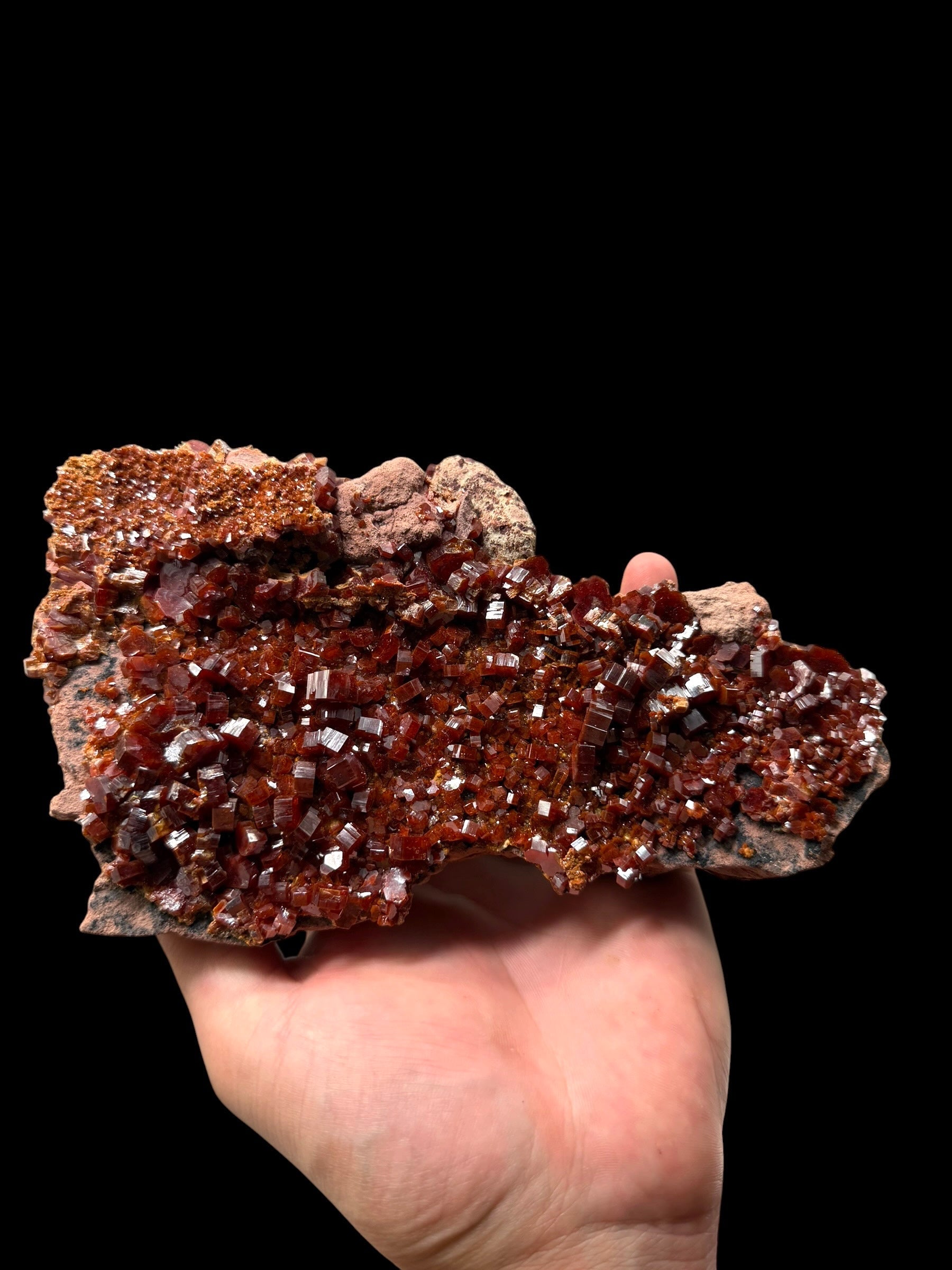 Vanadinite TOP quality – Mibladen, Midelt, Morocco - VN177