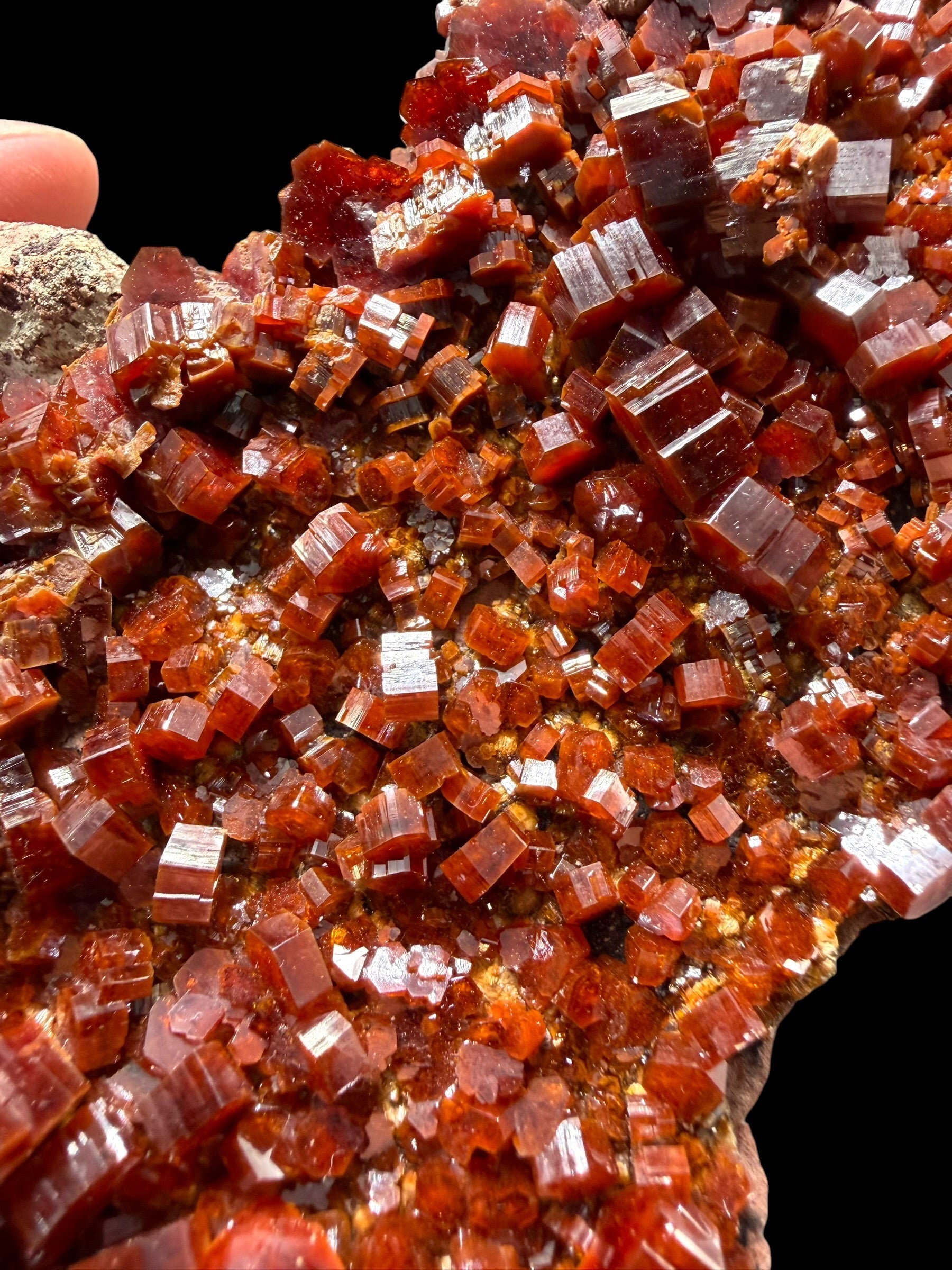 Vanadinite TOP quality – Mibladen, Midelt, Morocco - VN177