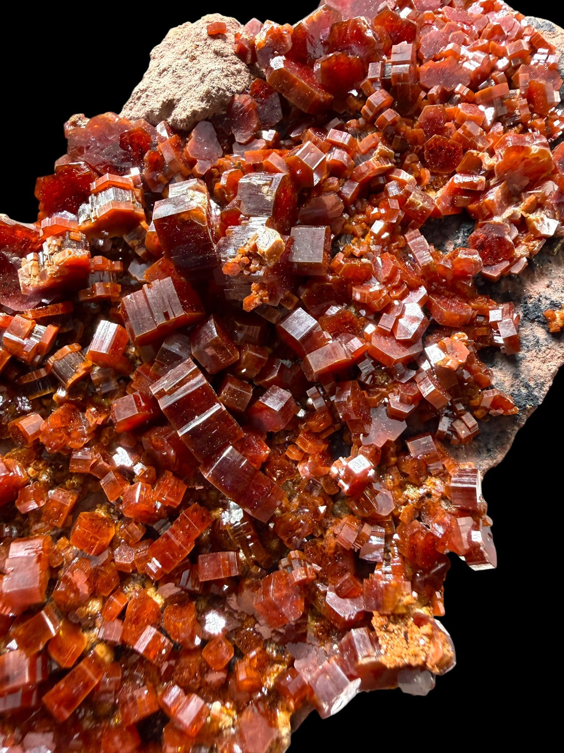 Vanadinite TOP quality – Mibladen, Midelt, Morocco - VN177