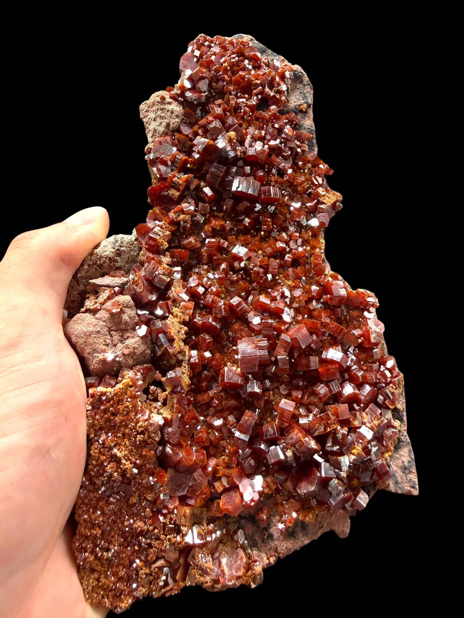 Vanadinite TOP quality – Mibladen, Midelt, Morocco - VN177