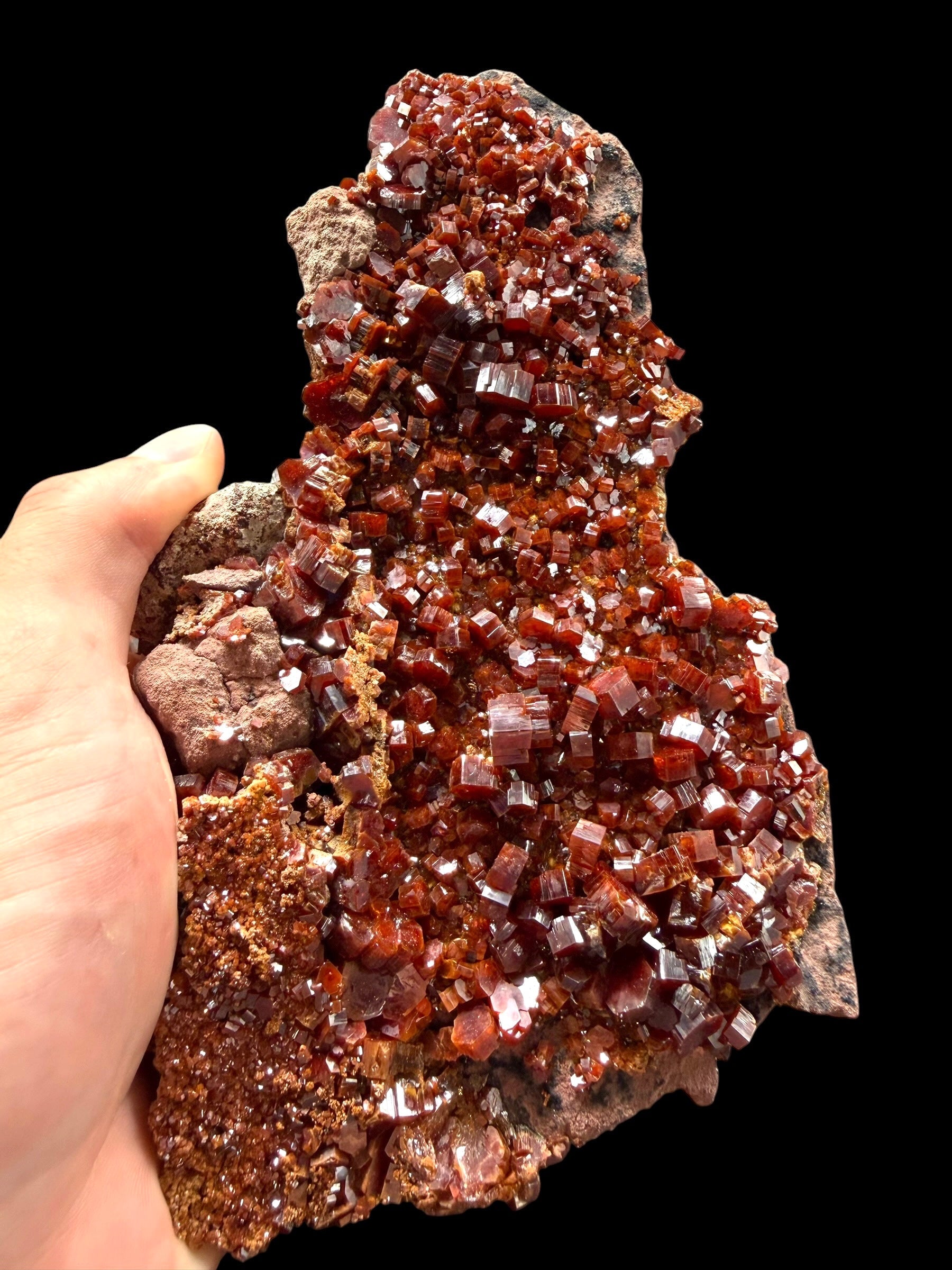 Vanadinite TOP quality – Mibladen, Midelt, Morocco