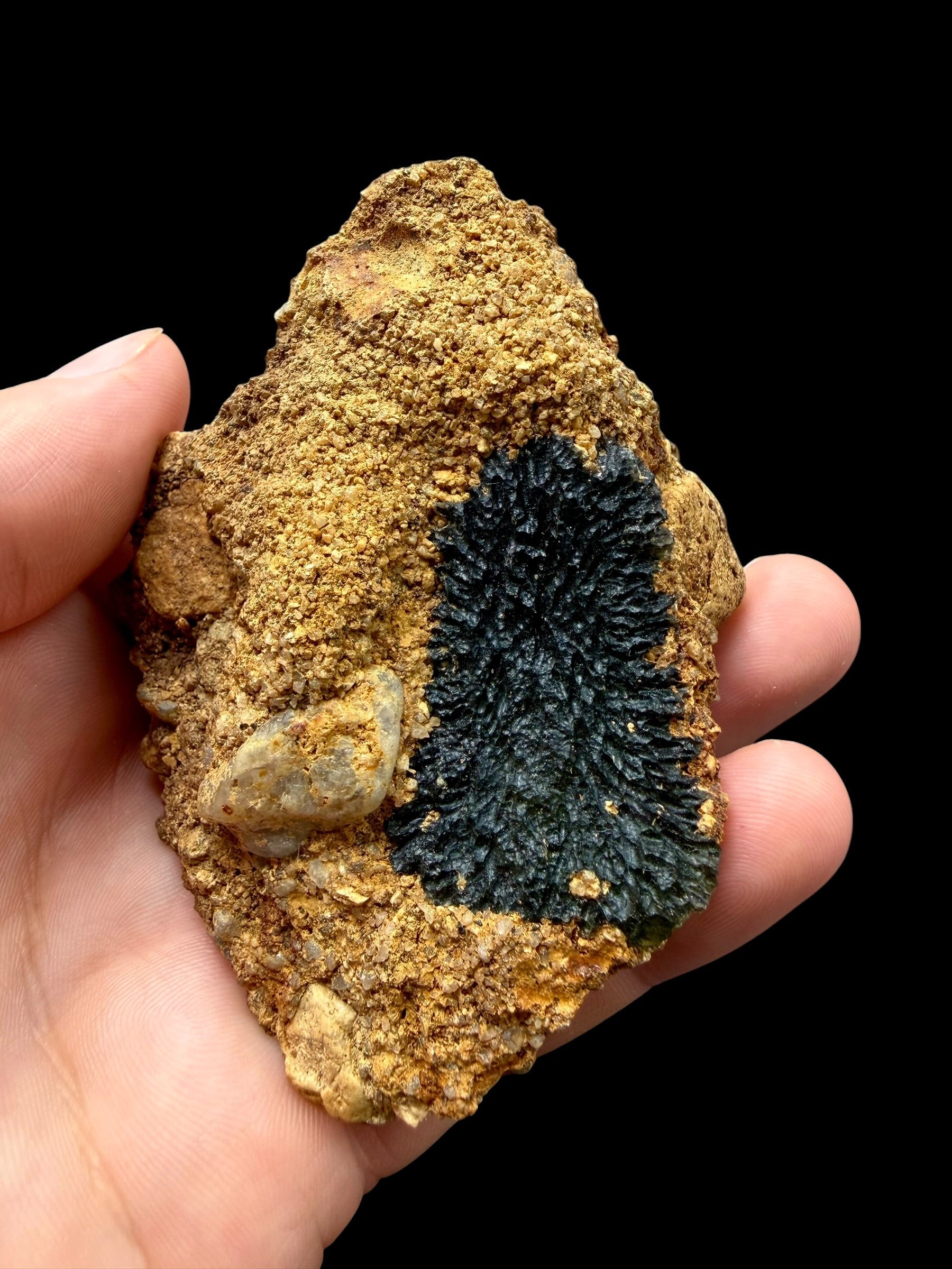 Moldavite in the sediment – Nesmen - INS065