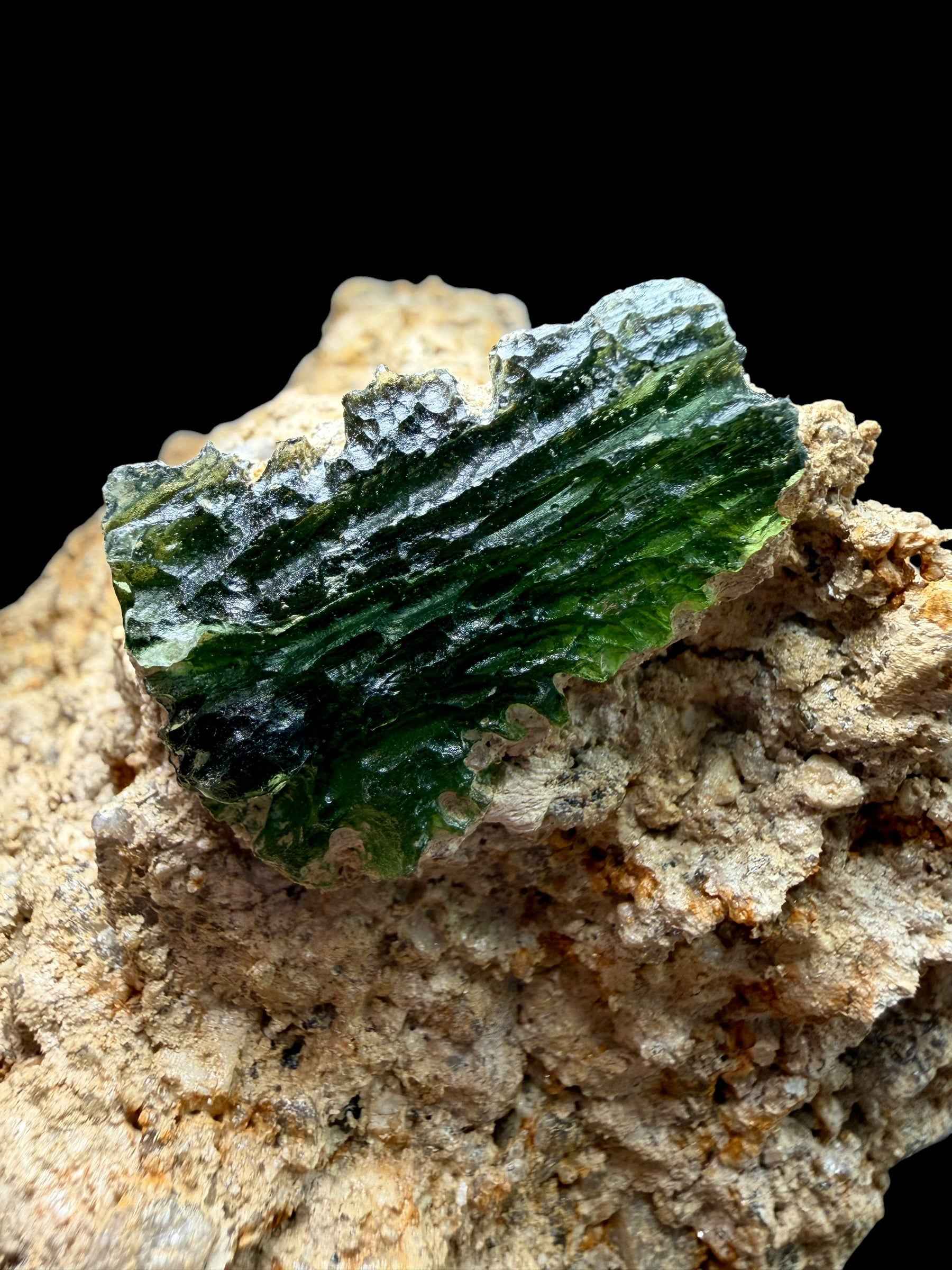 Moldavite nel sedimento – Pariz - INS067