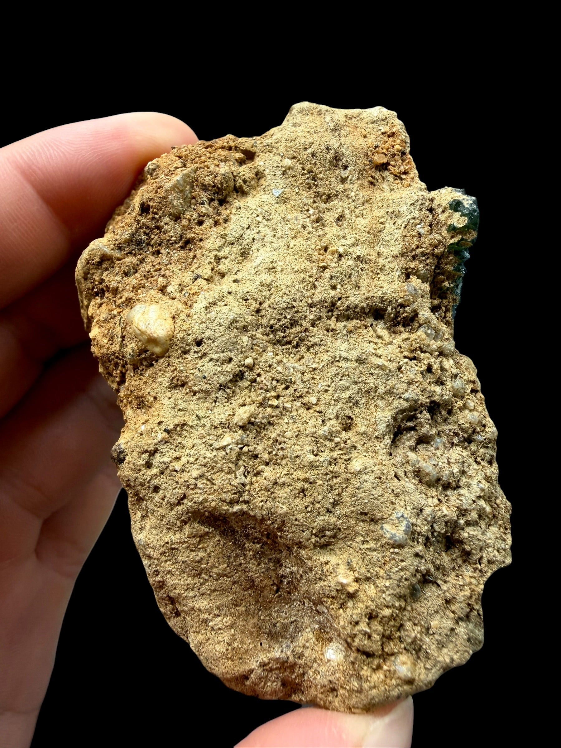 Moldavite in the sediment – Nesmen - Prasecak - INS069