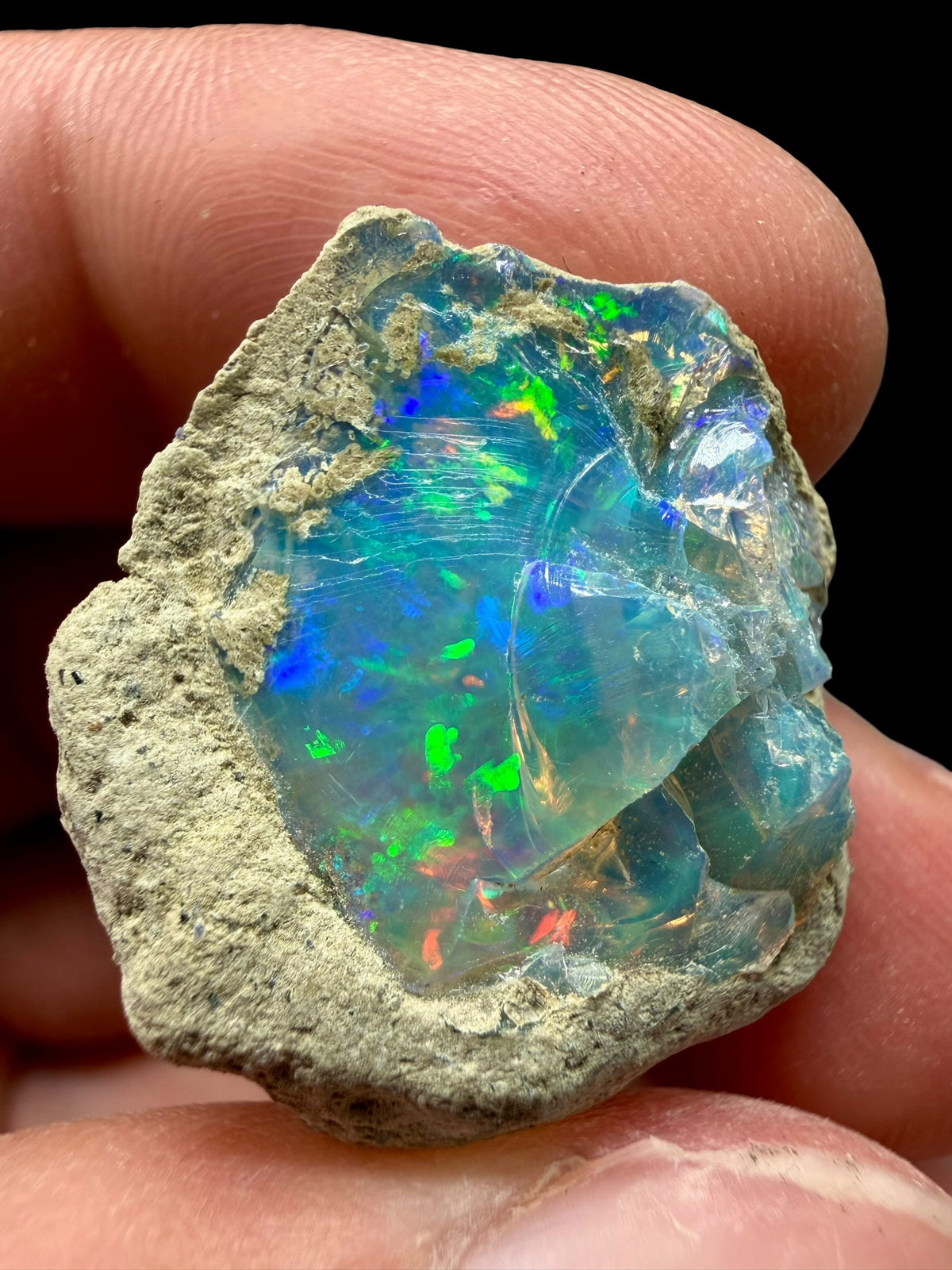 Precious opal 25,5ct – Welo, Ethiopia