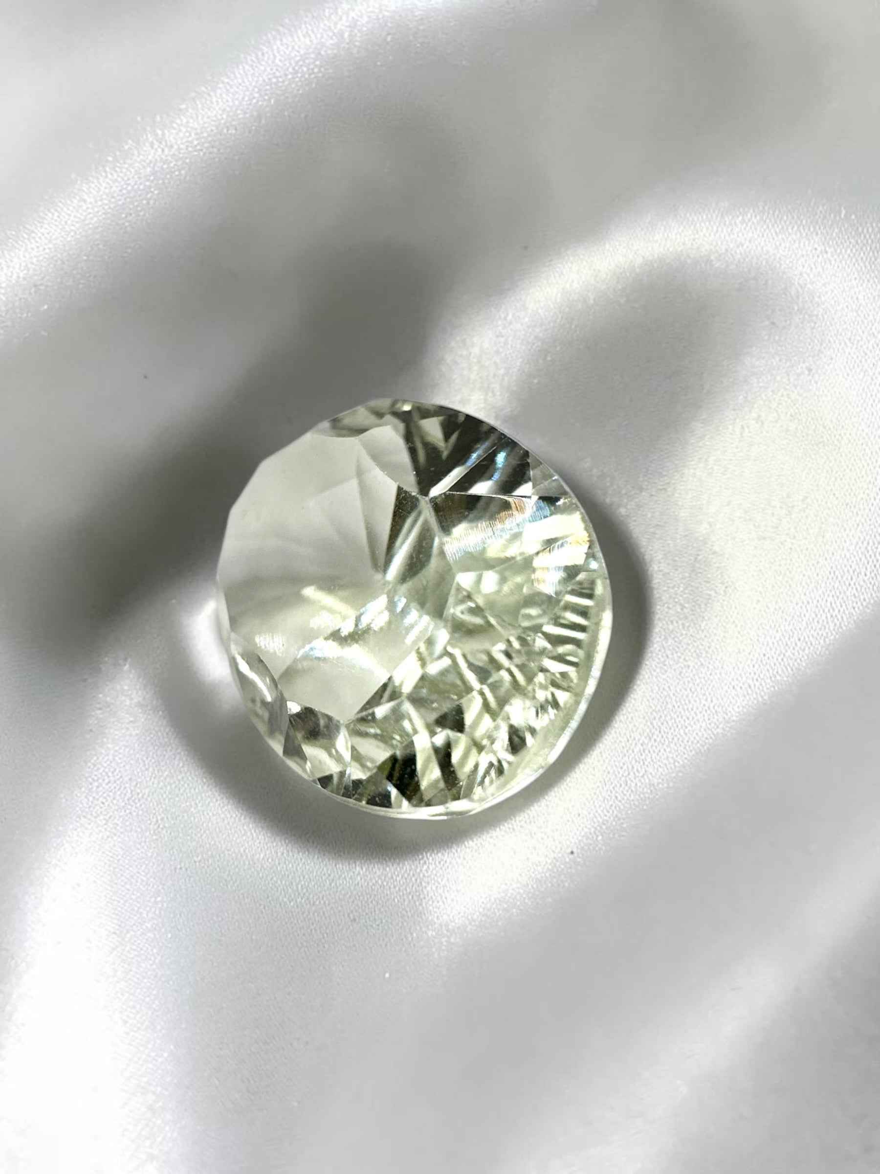 Prasiolite sfaccettata dal Brasile 9ct - BPR08