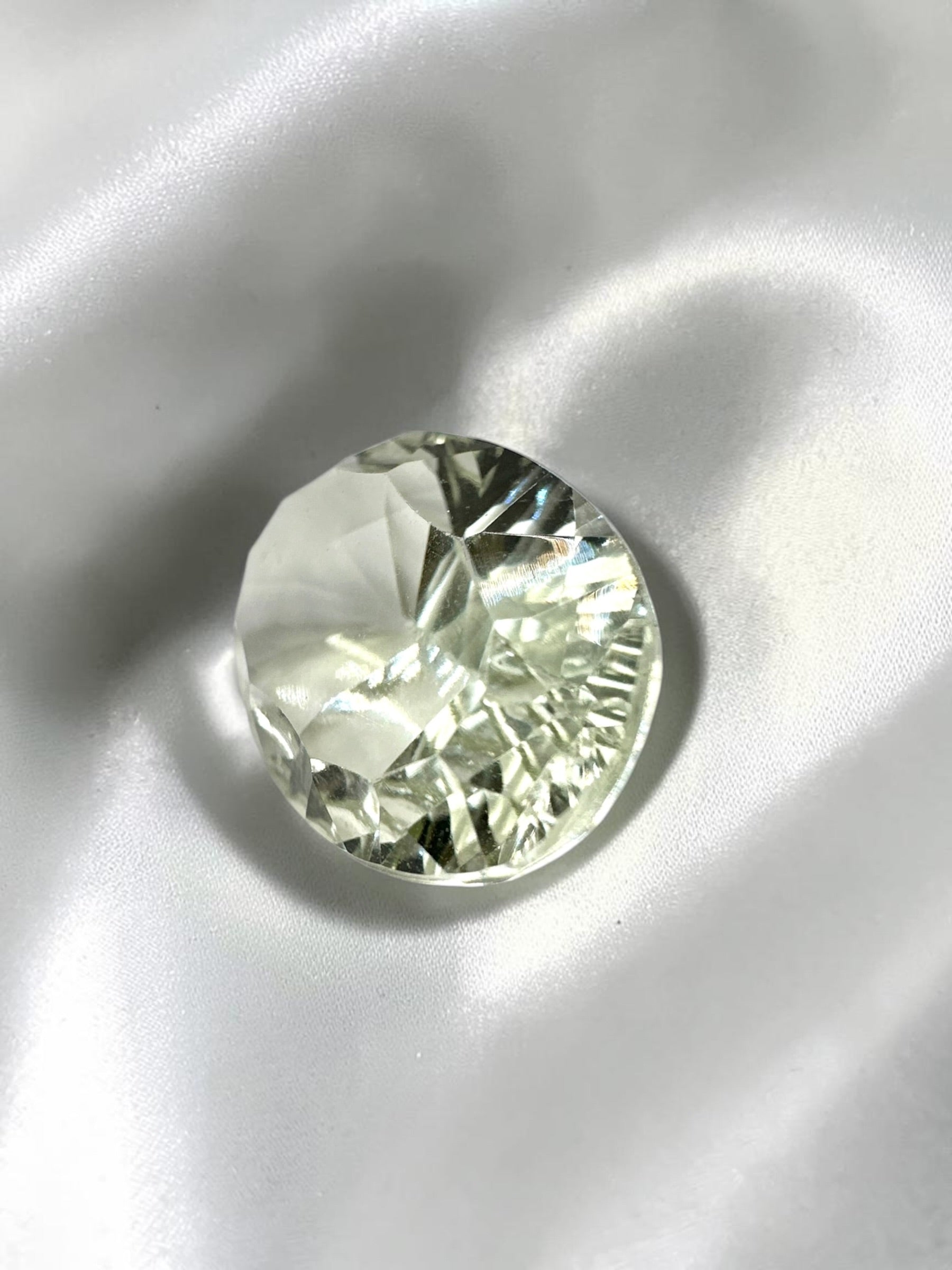 Faceted prasiolite from Brazil 9ct - BPR08