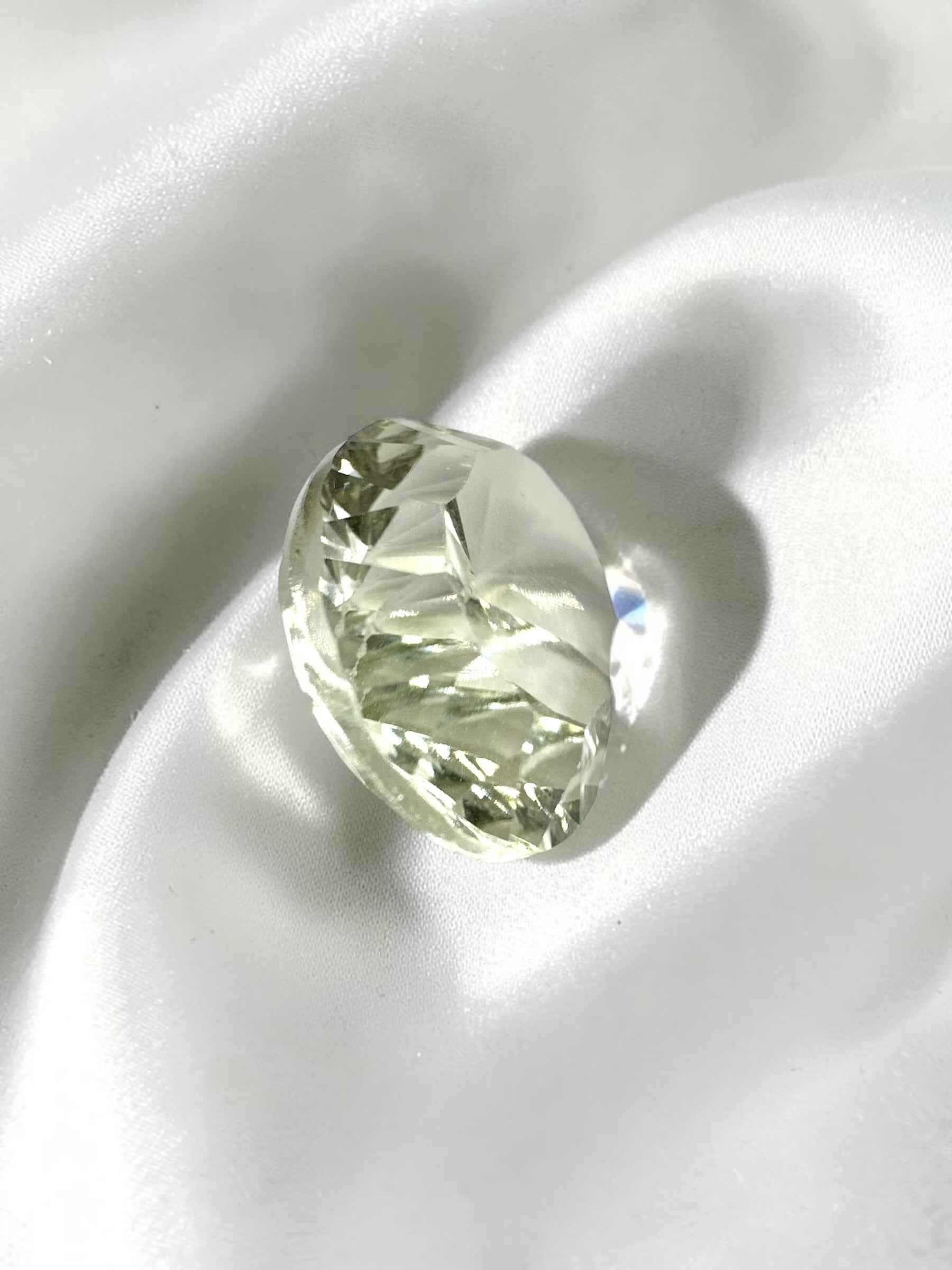 Prasiolite sfaccettata dal Brasile 9ct - BPR08