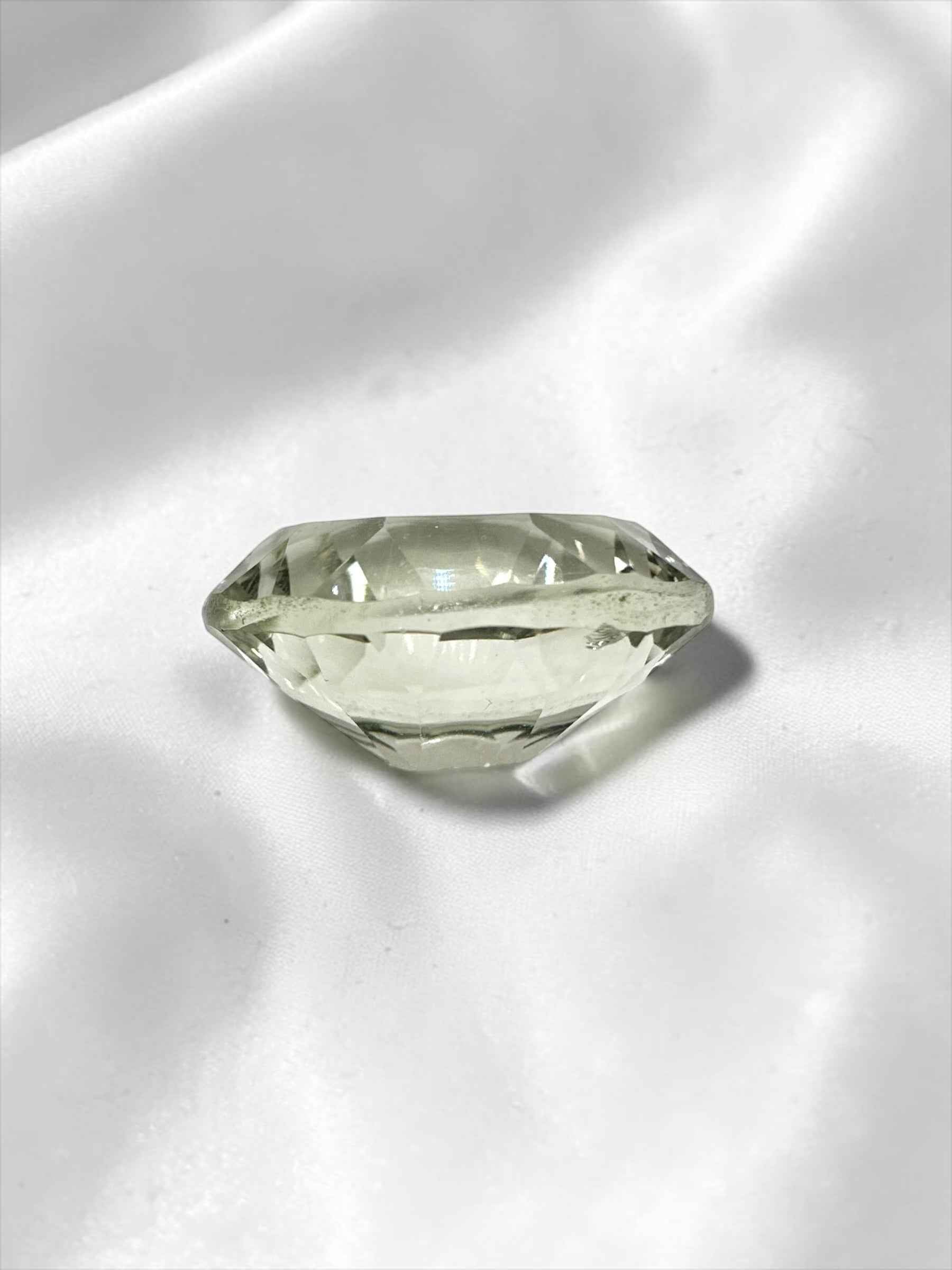 Prasiolite sfaccettata dal Brasile 9ct - BPR08
