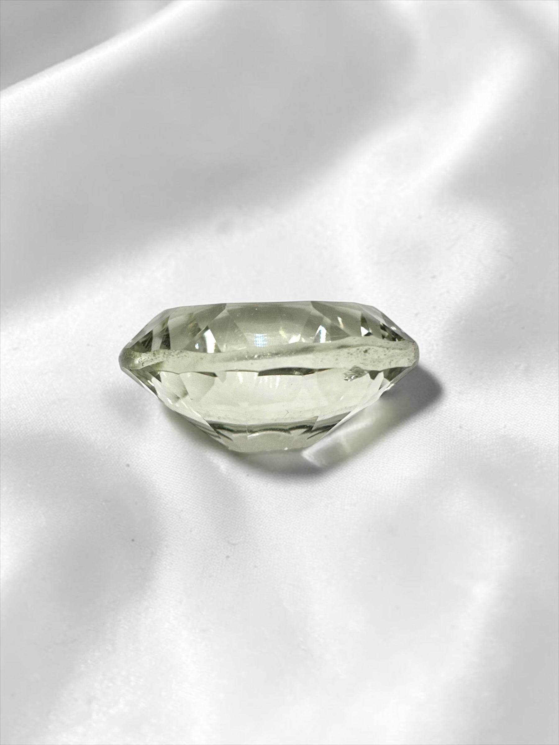 Faceted prasiolite from Brazil 9ct - BPR08