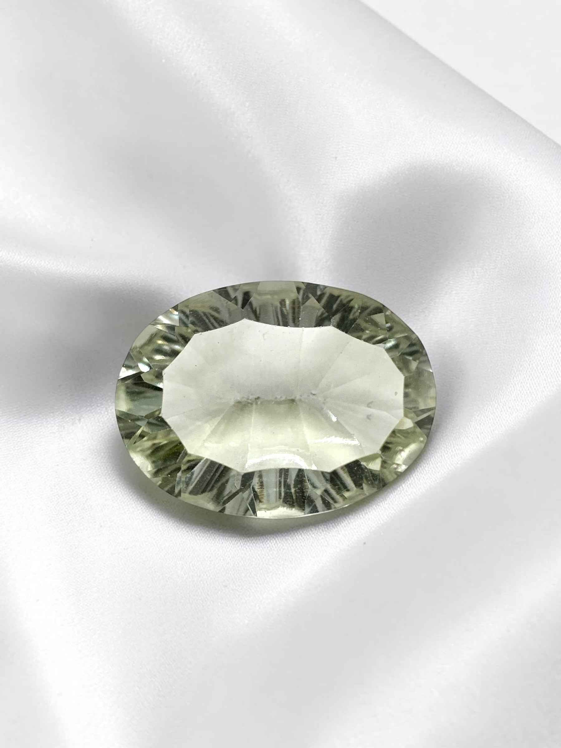 Prasiolite sfaccettata dal Brasile 9ct - BPR08