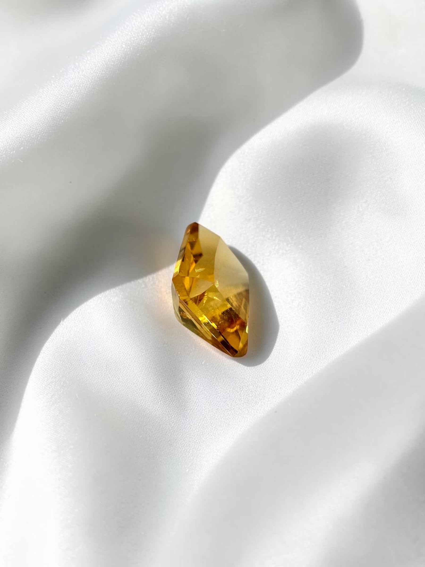 Faceted Citrino from Brazil 2ct - BC01