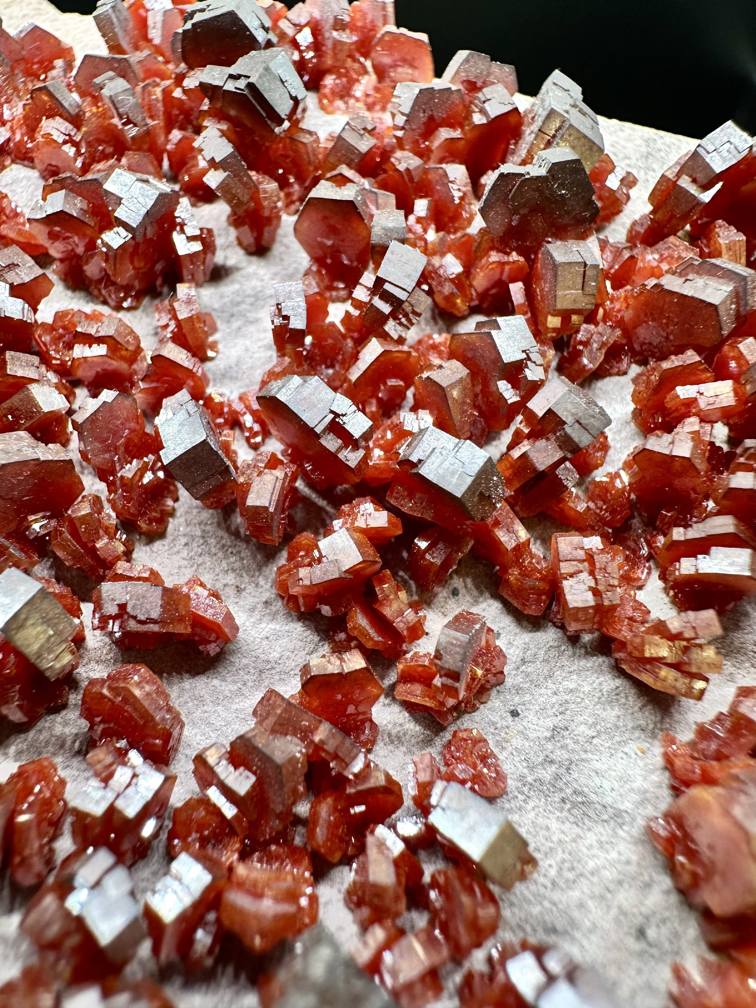 Vanadinite – Mibladen mine, Midelt, Morocco - VN185