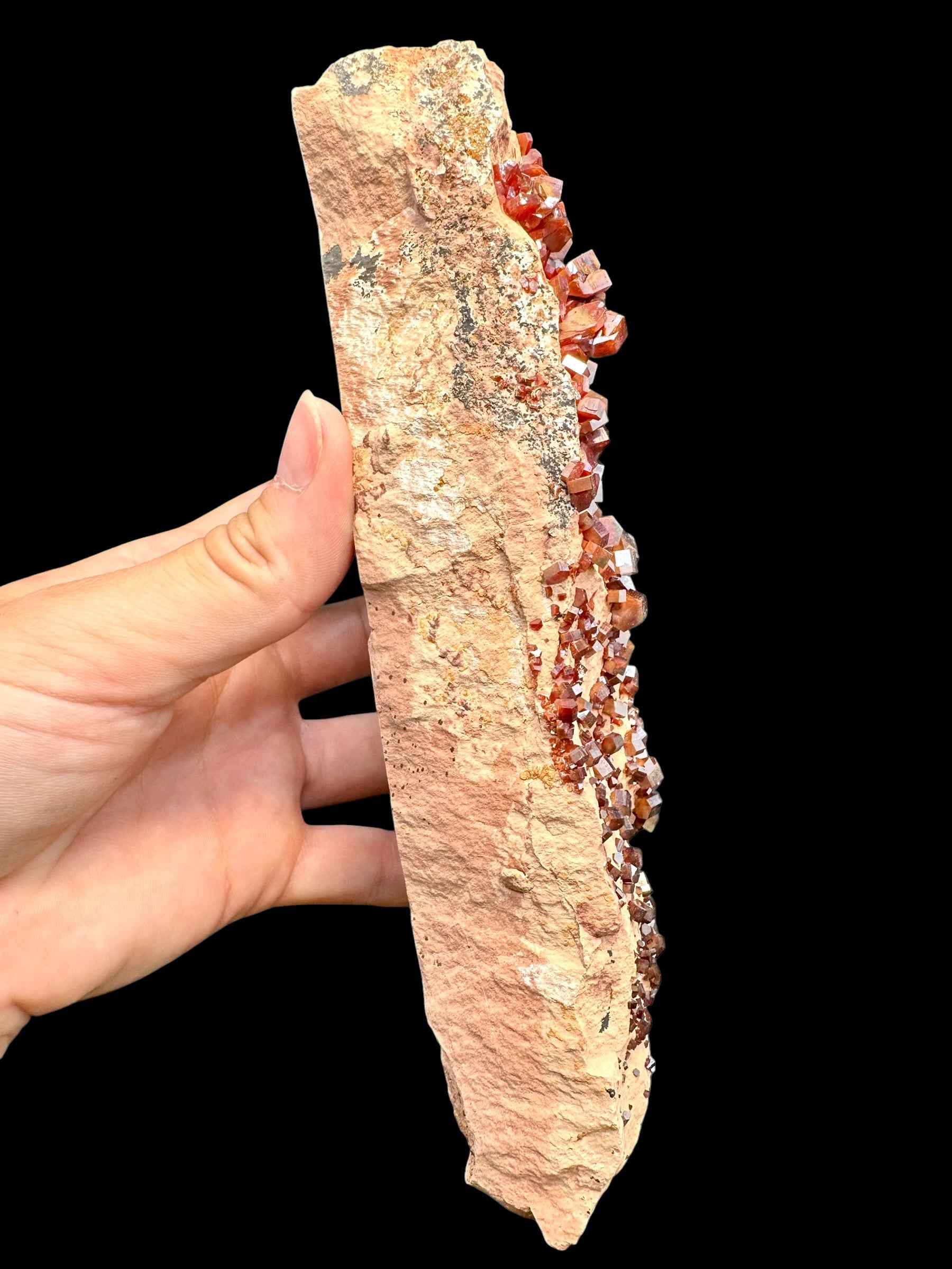 Vanadinite – Mibladen mine, Midelt, Morocco - VN186