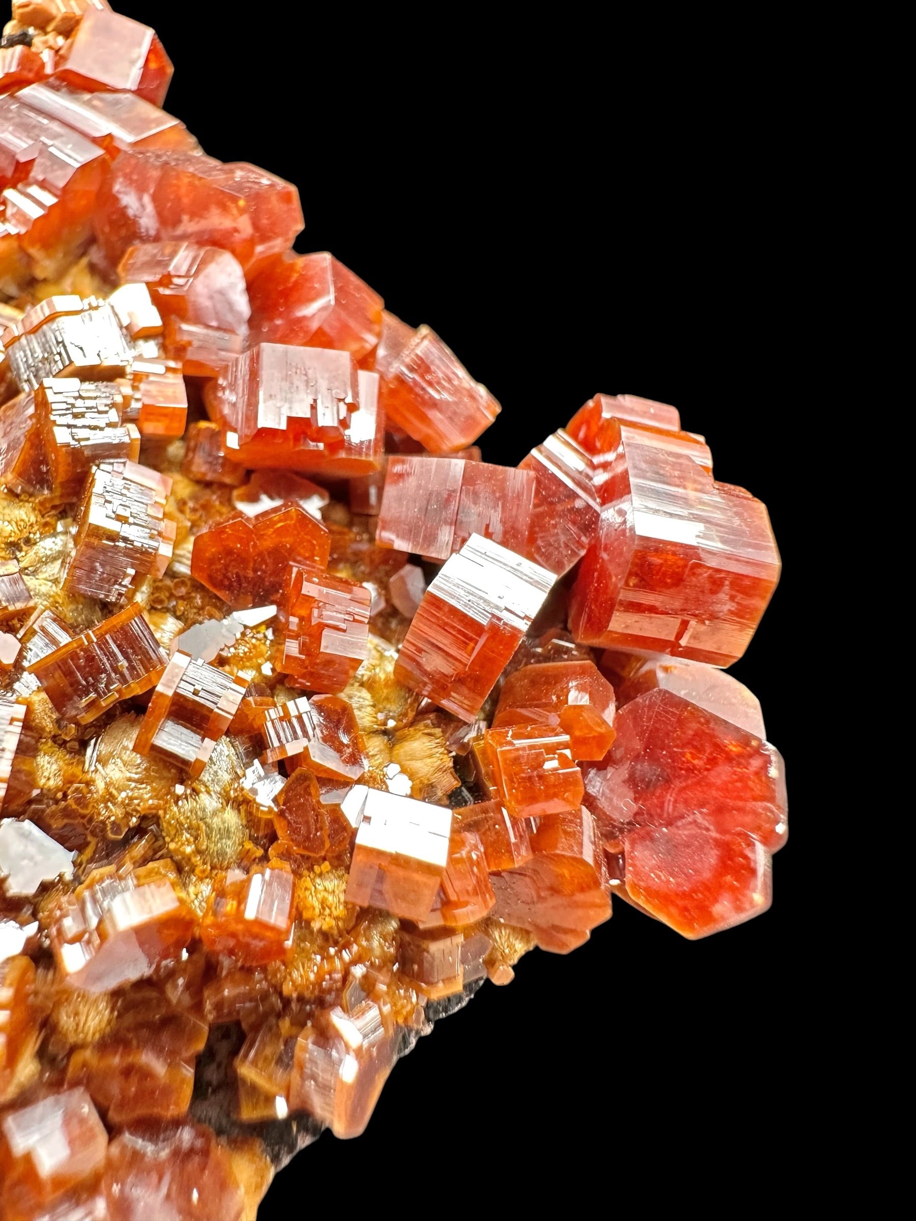 Vanadinite – Mibladen mine, Midelt, Morocco - VN187