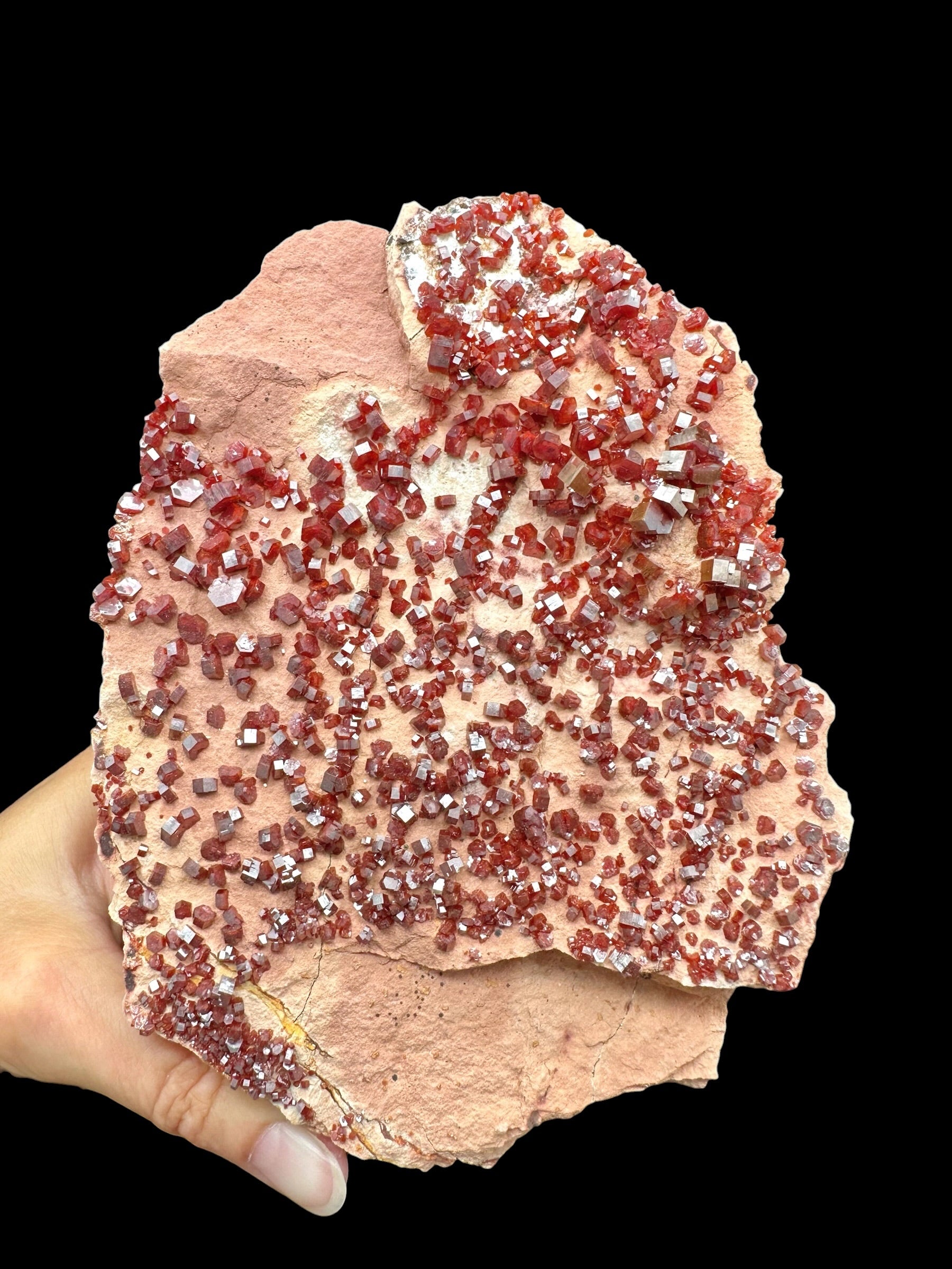 Vanadinite – Mibladen mine, Midelt, Morocco - VN188