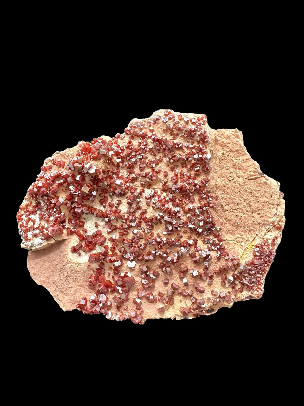 Vanadinite – Mibladen mine, Midelt, Morocco