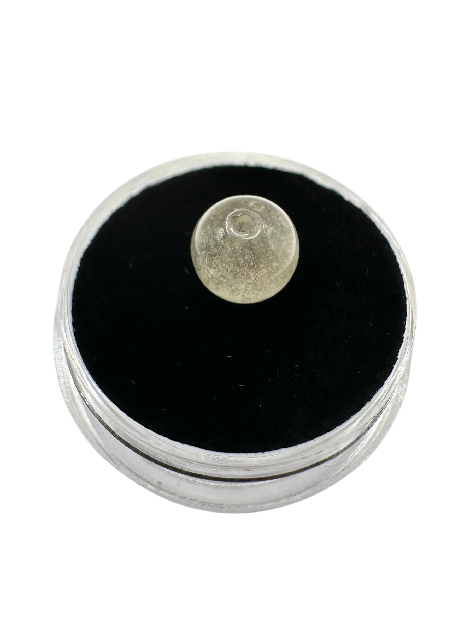 Libyan desert glass bead sphere 2,1ct