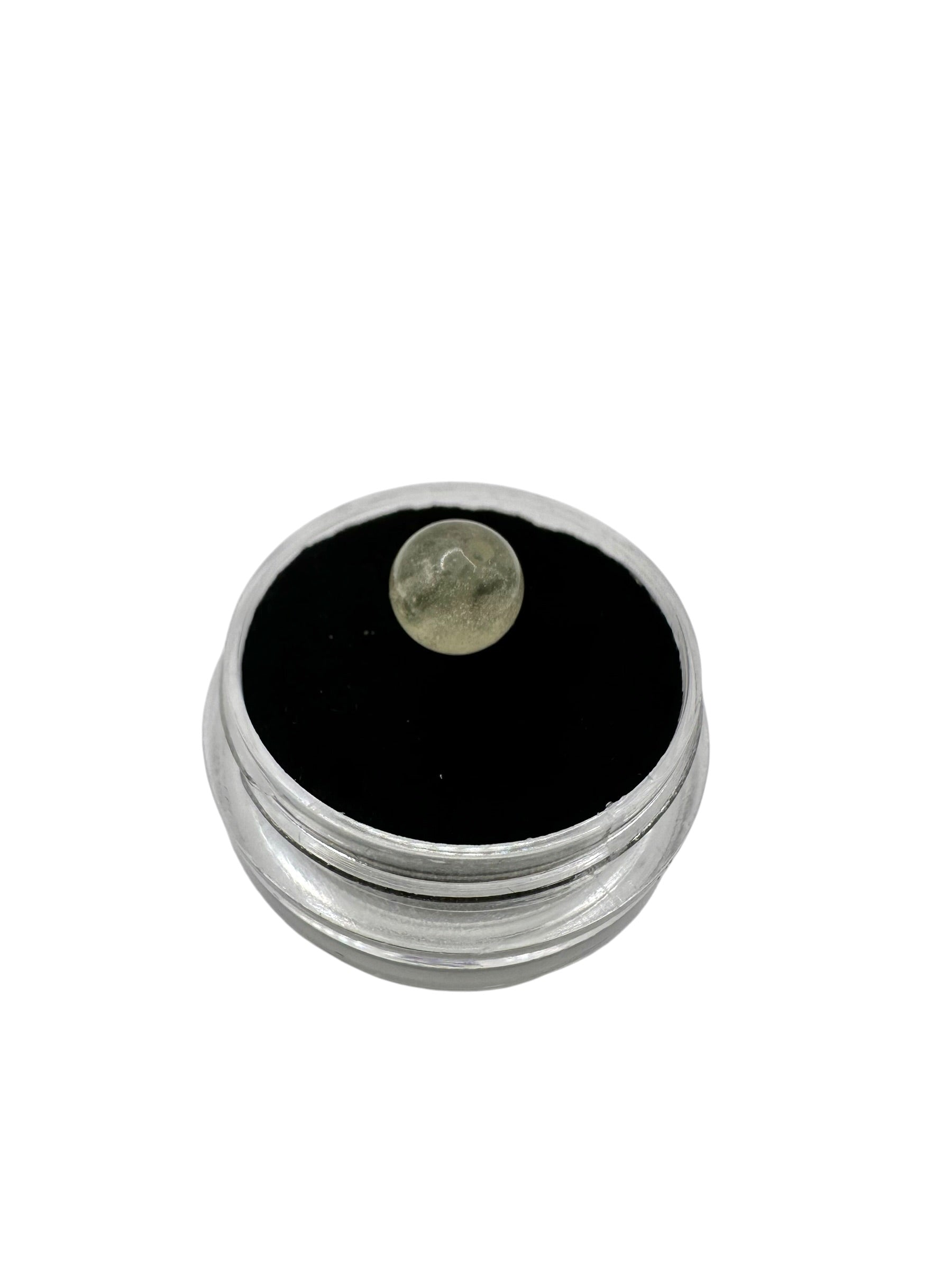 Libyan desert glass bead sphere - LSK02