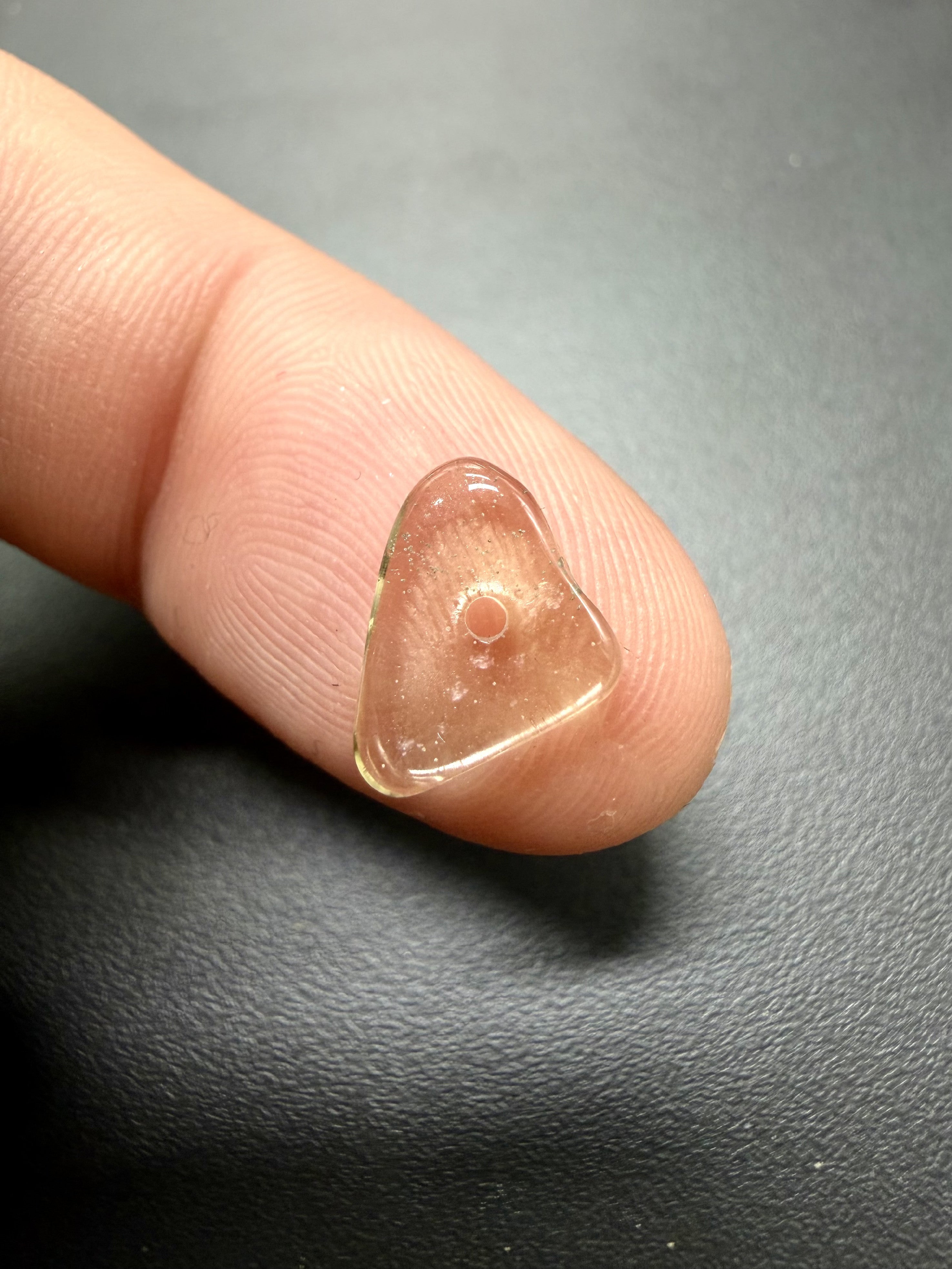 Tumbled Libyan Desert Glass Bead – random piece - TK15