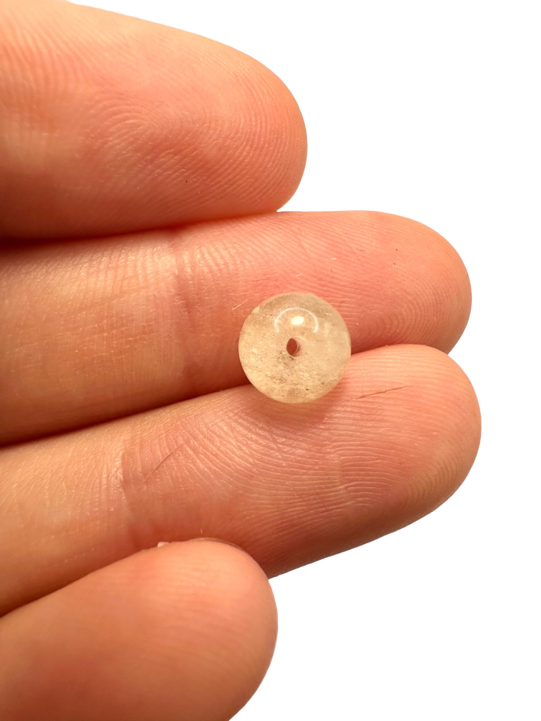 Libyan desert glass bead sphere - LSK04