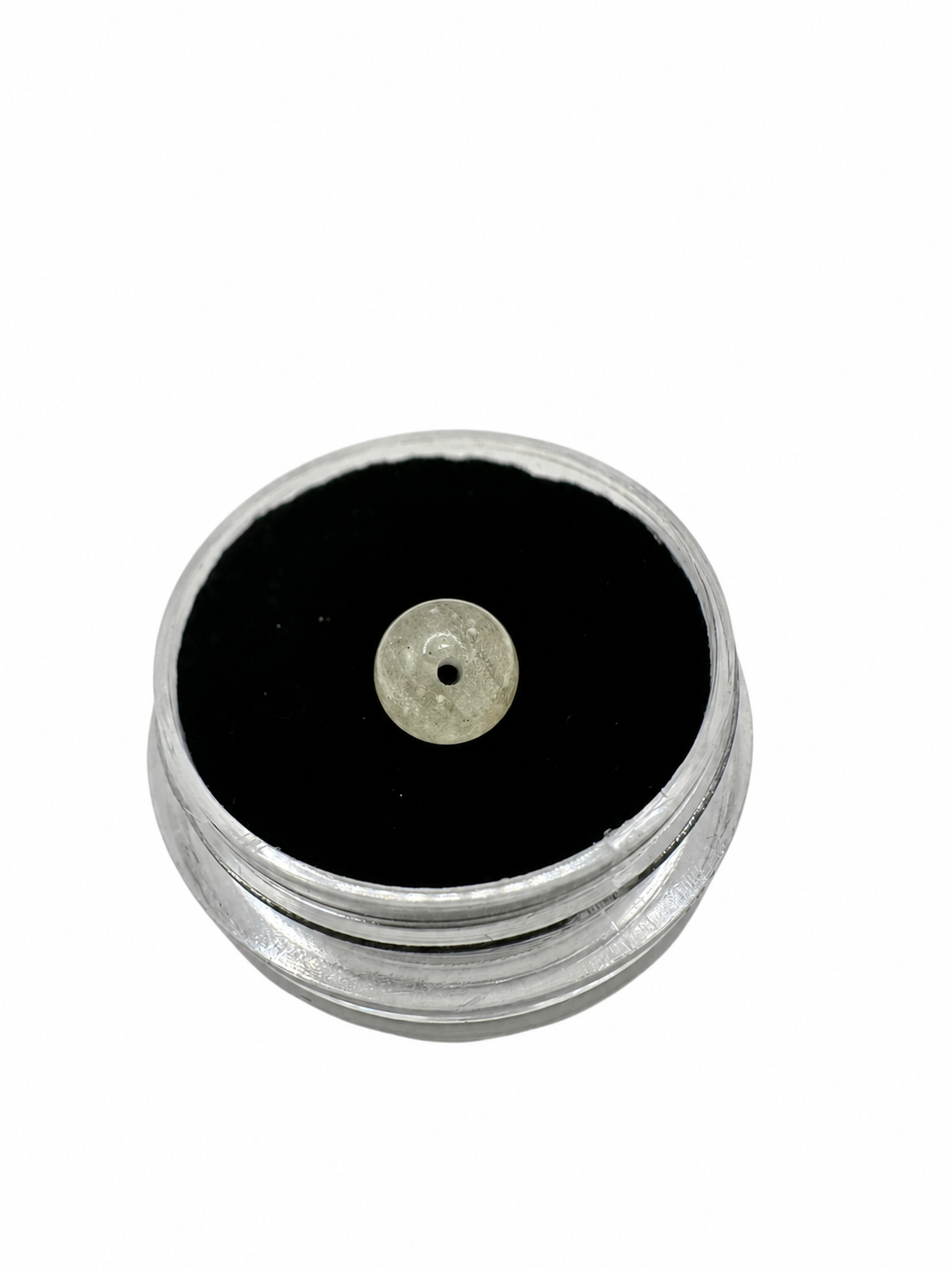 Libyan desert glass bead sphere