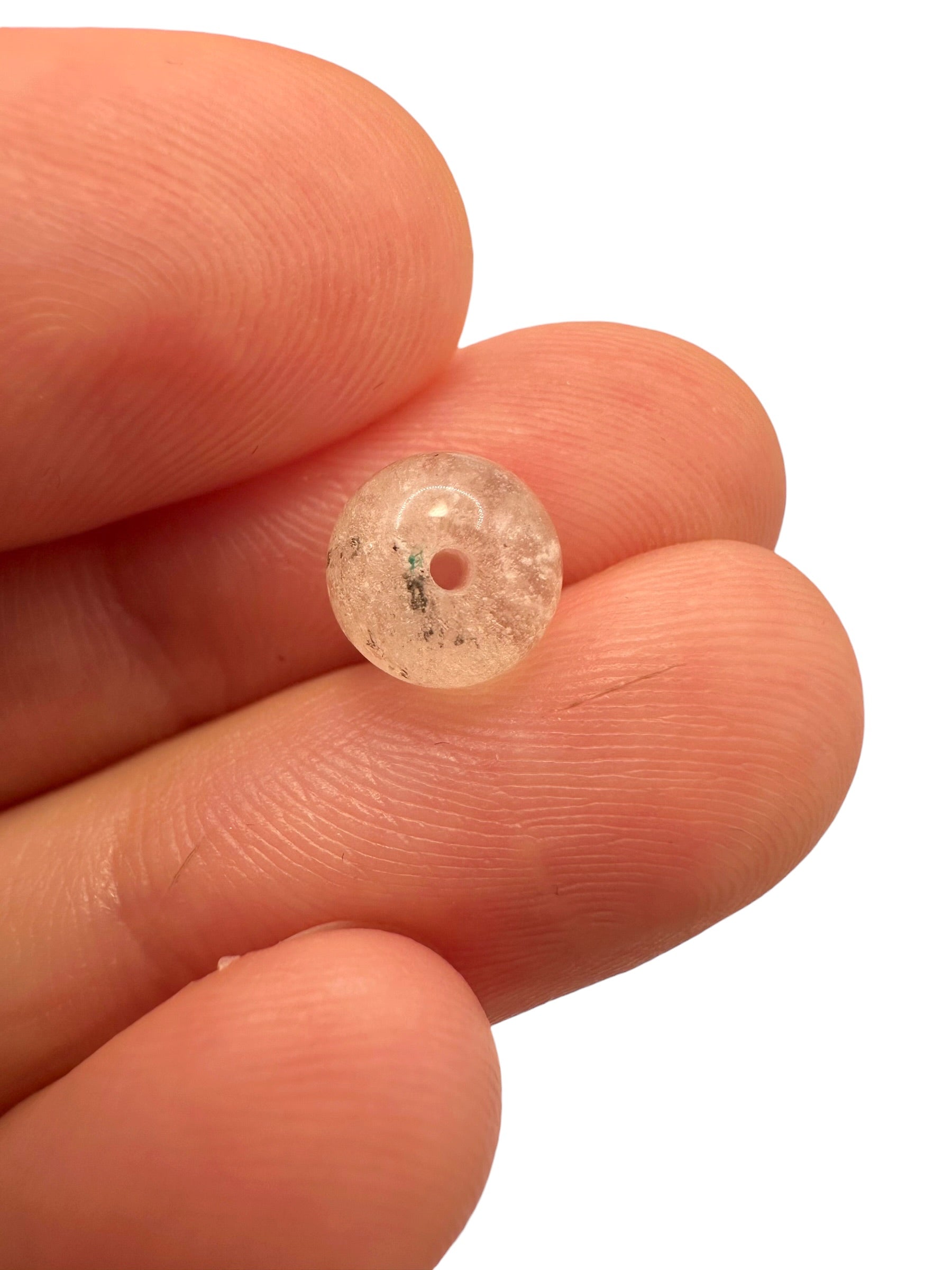 Libyan desert glass bead sphere - LSK05