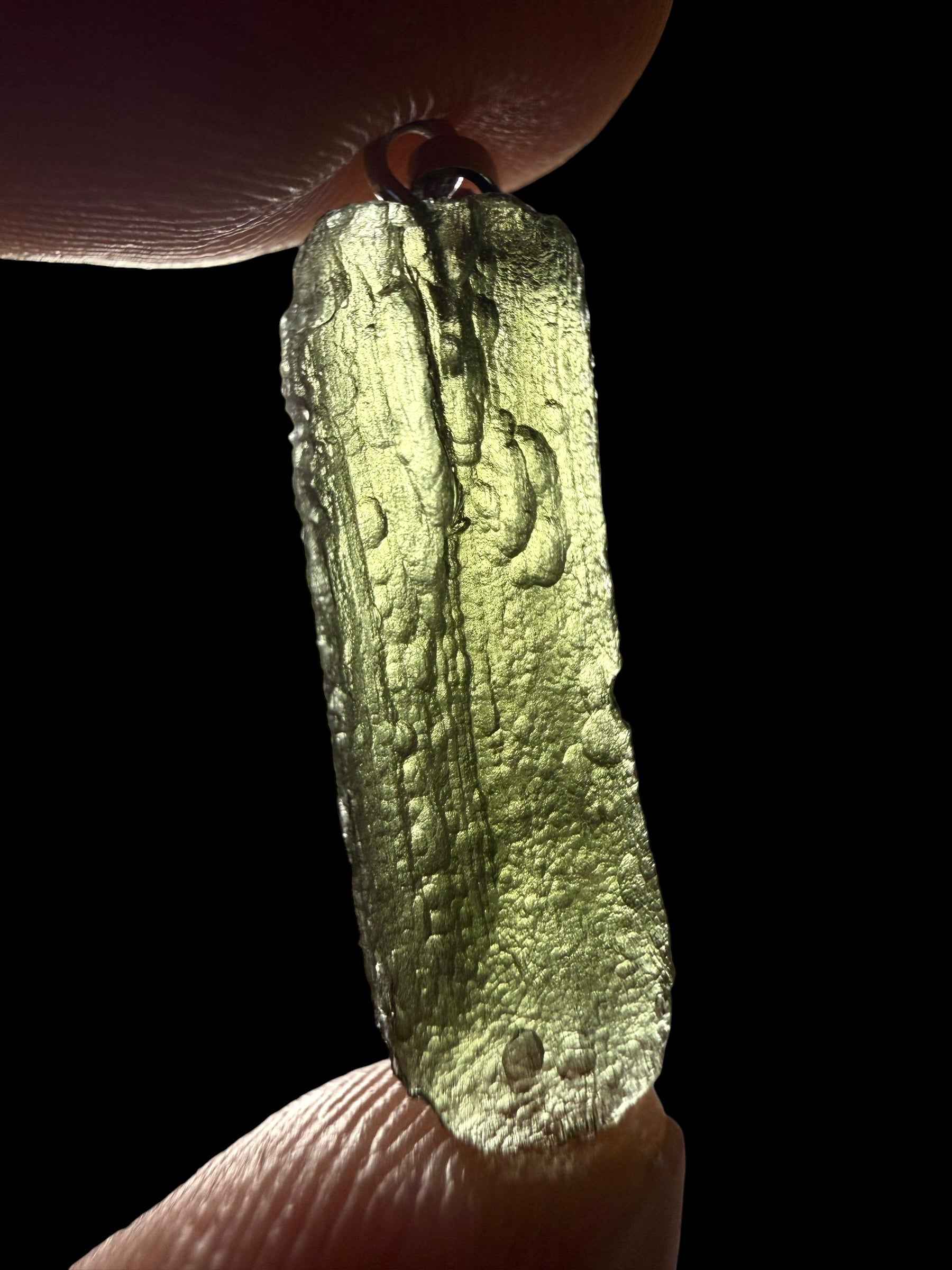Moldavite pendant 1,4g - P/V497