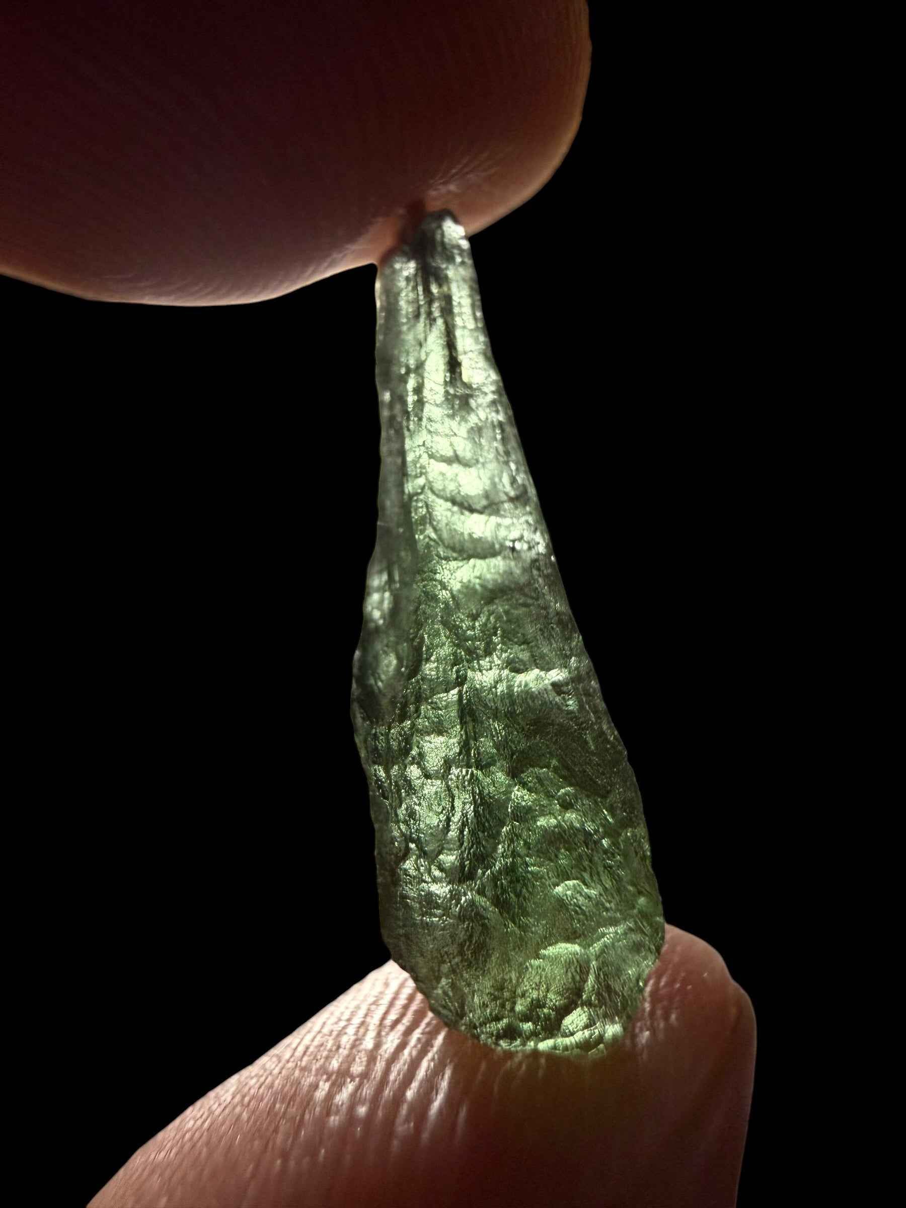 Moldavite pendant 1g - P/V498