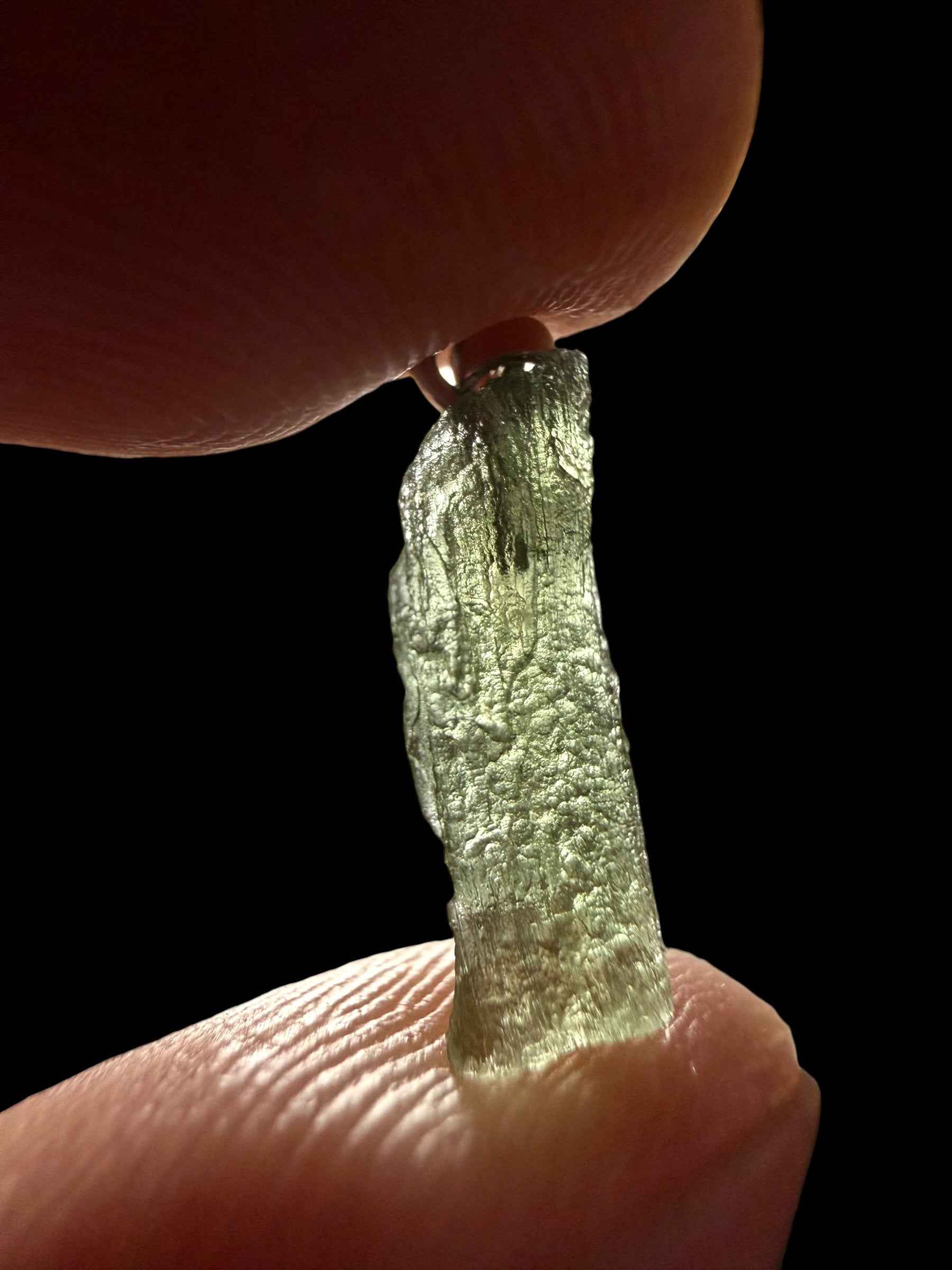 Moldavite pendant 0,4g - P/V500