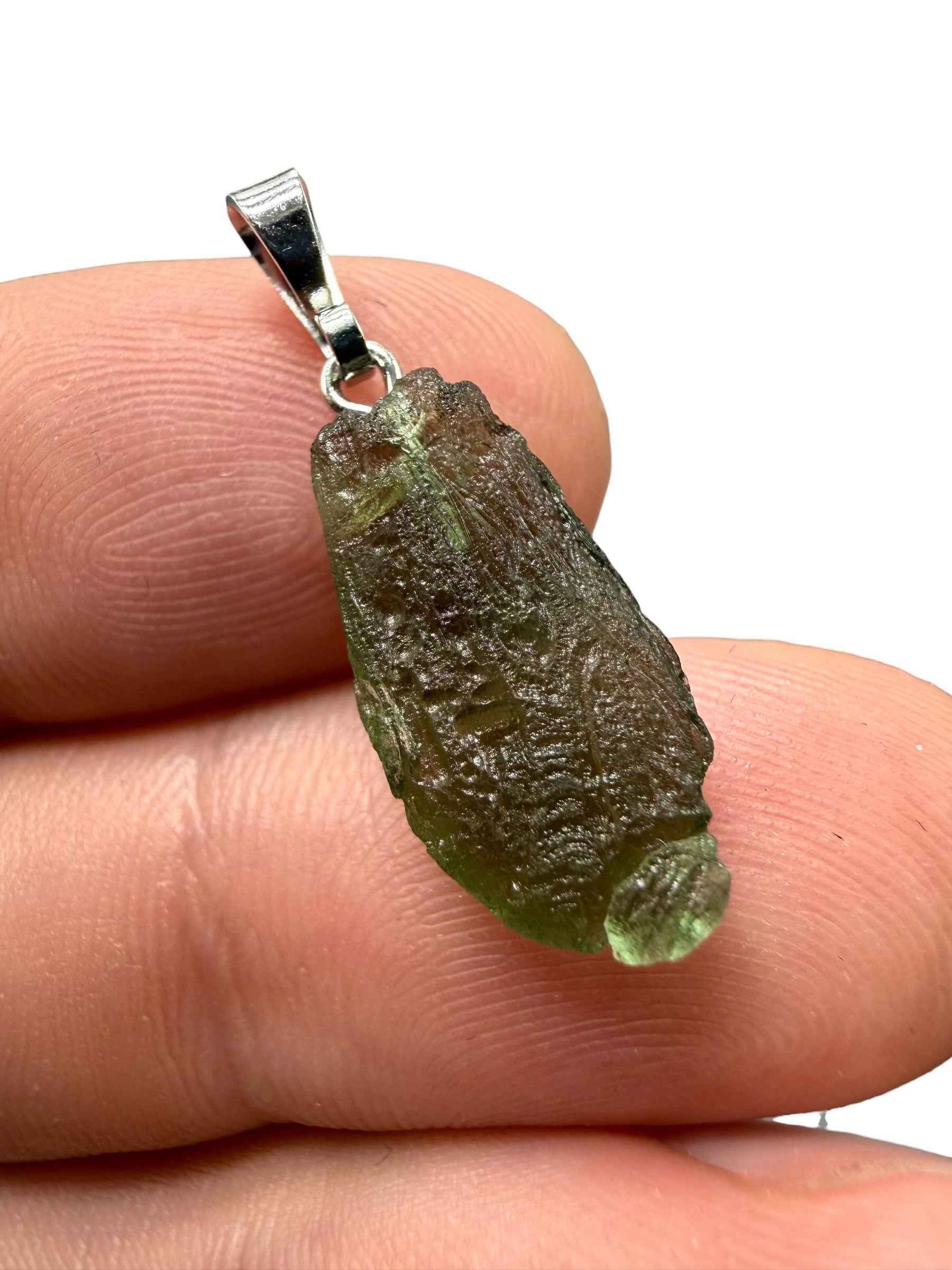 Moldavite pendant 1g - P/V501