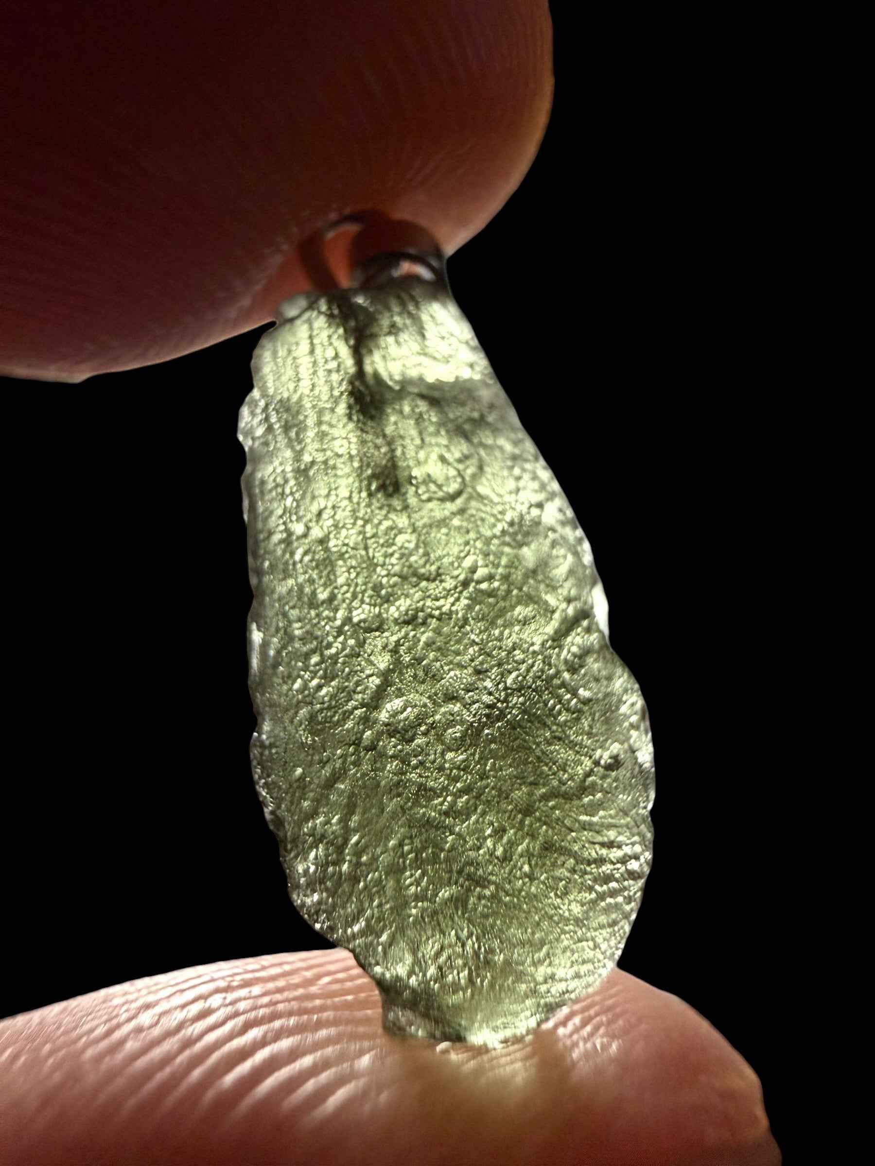 Moldavite pendant 1g - P/V501