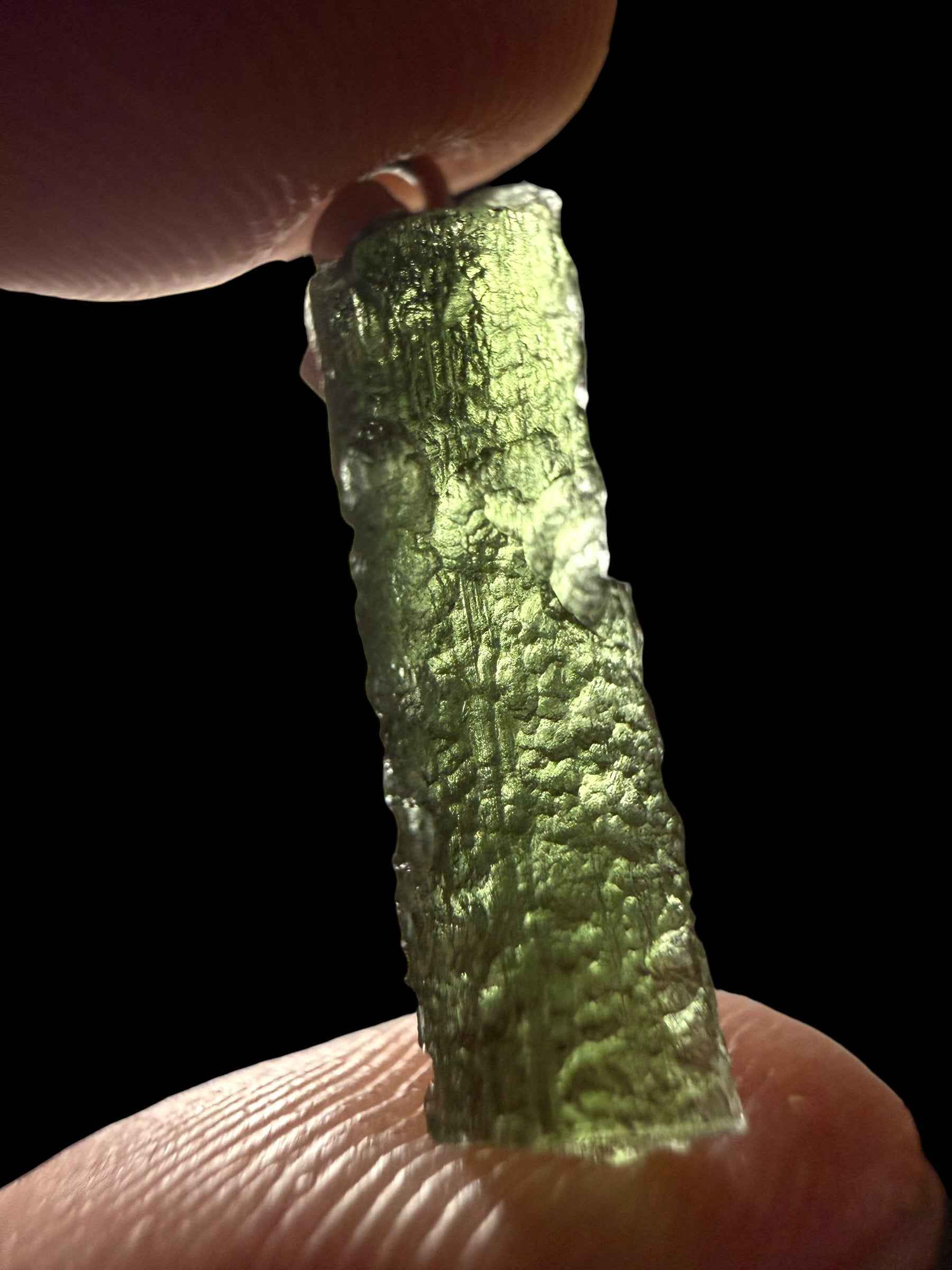 Moldavite pendant 1g - P/V502