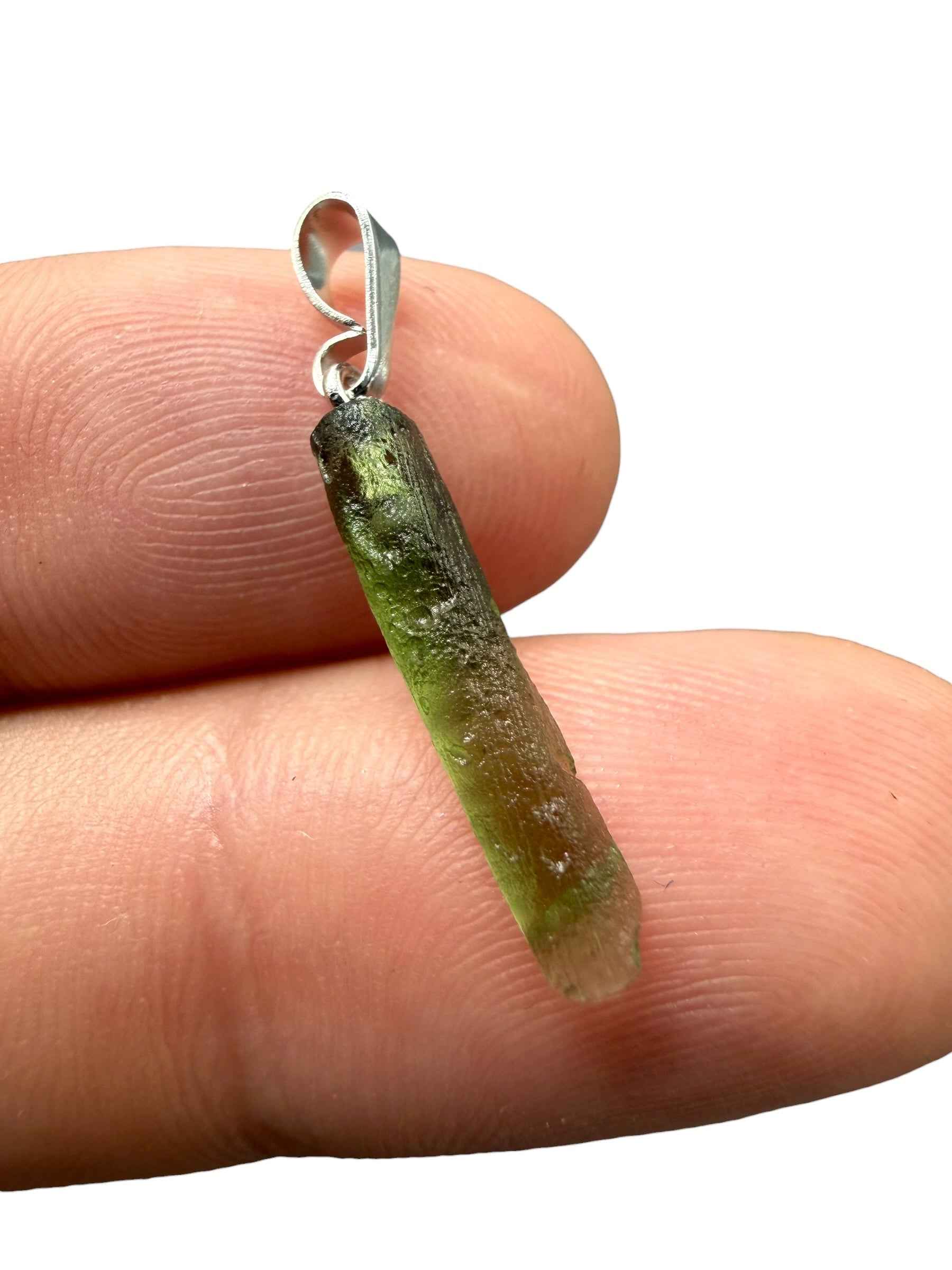 Ciondolo di moldavite 0,5g - P/V505
