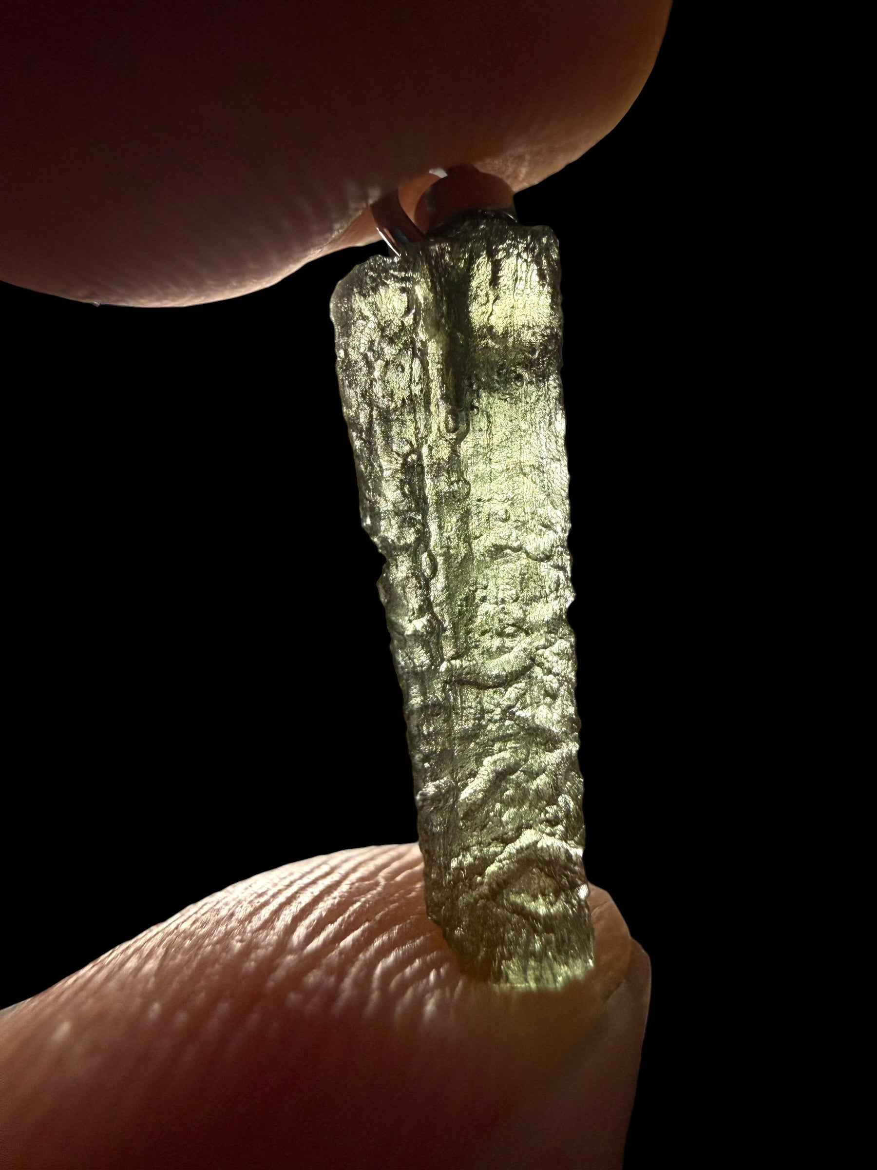 Moldavite pendant 0,4g - P/V507