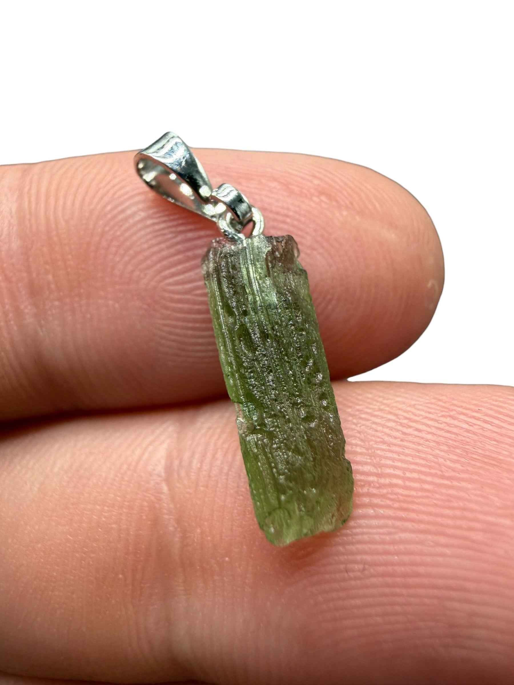 Ciondolo di moldavite 0,5g - P/V517