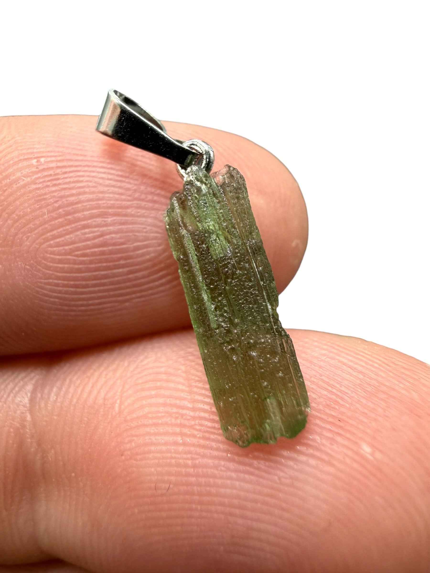 Ciondolo di moldavite 0,5g - P/V517