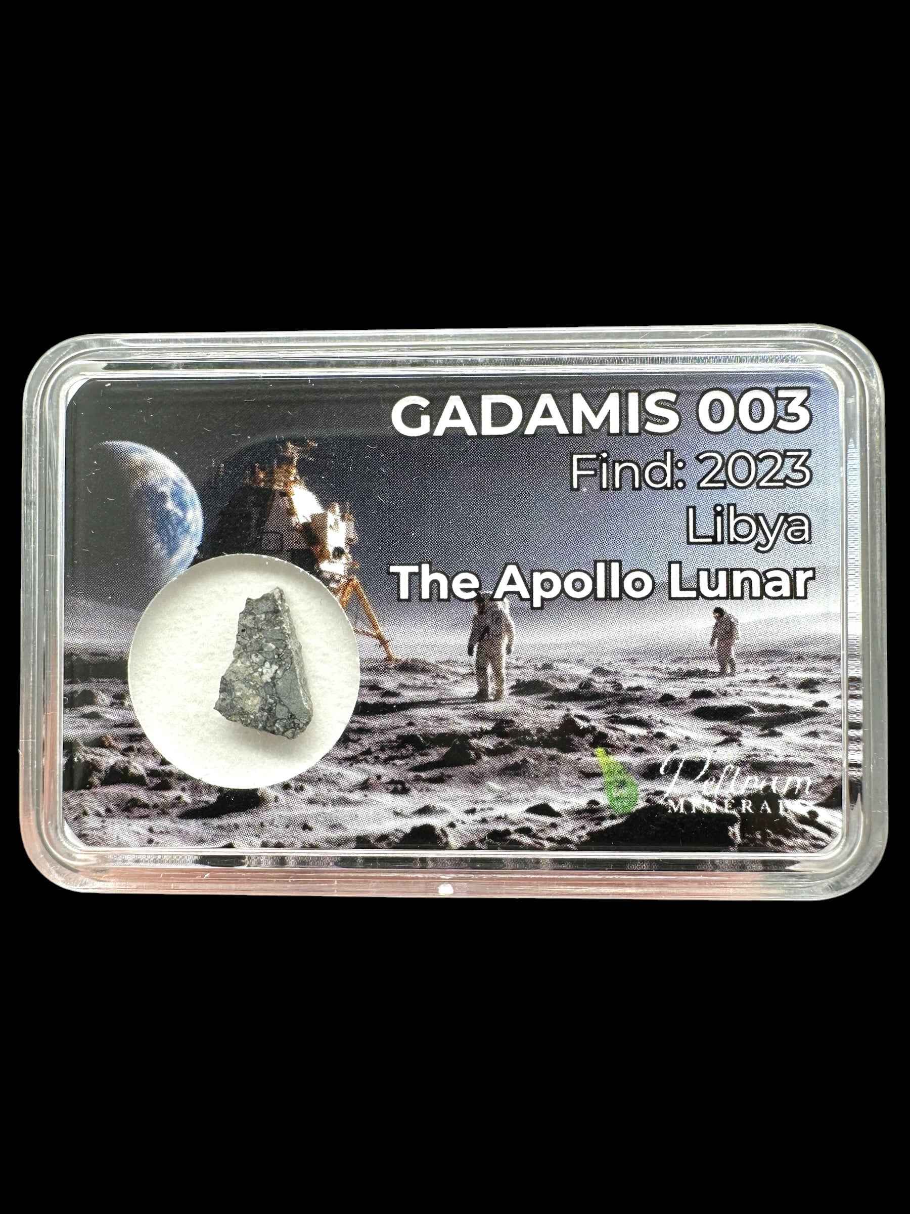Meteorite lunare Gadamis 003 – 0,2g – Libya - MEGD51