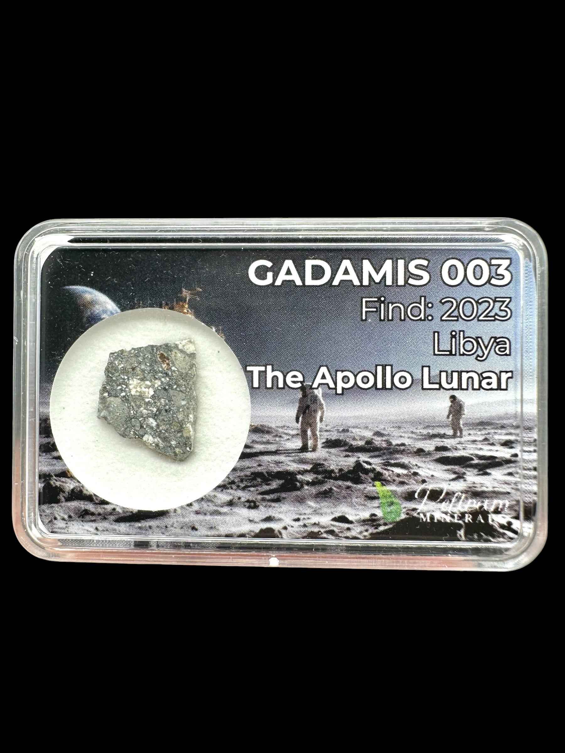 Meteorite lunare Gadamis 003 – 0,7g – Libya - MEGD52