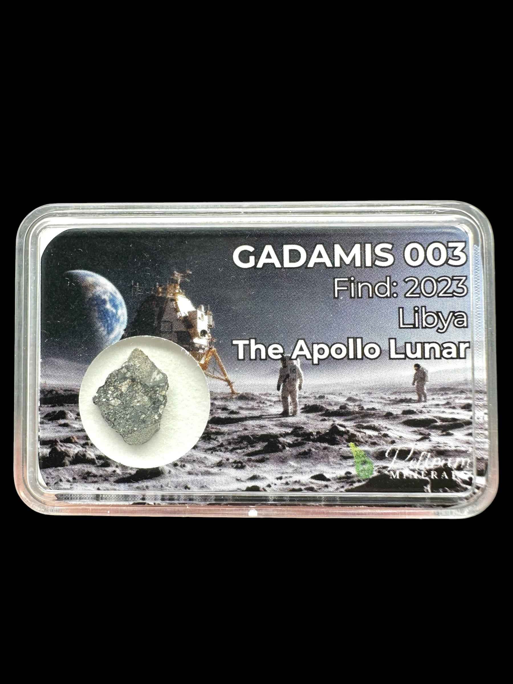 Meteorite lunare Gadamis 003 – 0,4g – Libya - MEGD53
