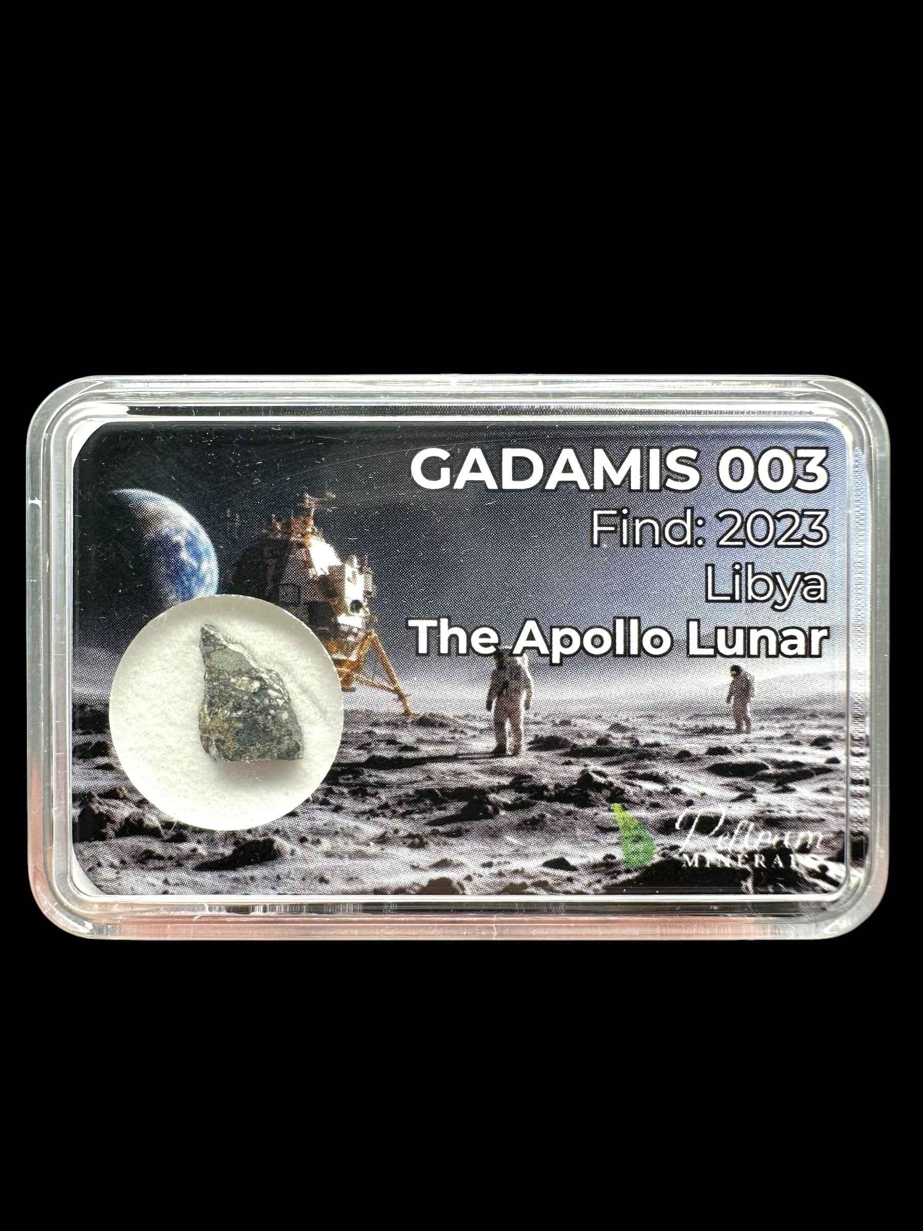Meteorite lunare Gadamis 003 – 0,2g – Libya - MEGD57