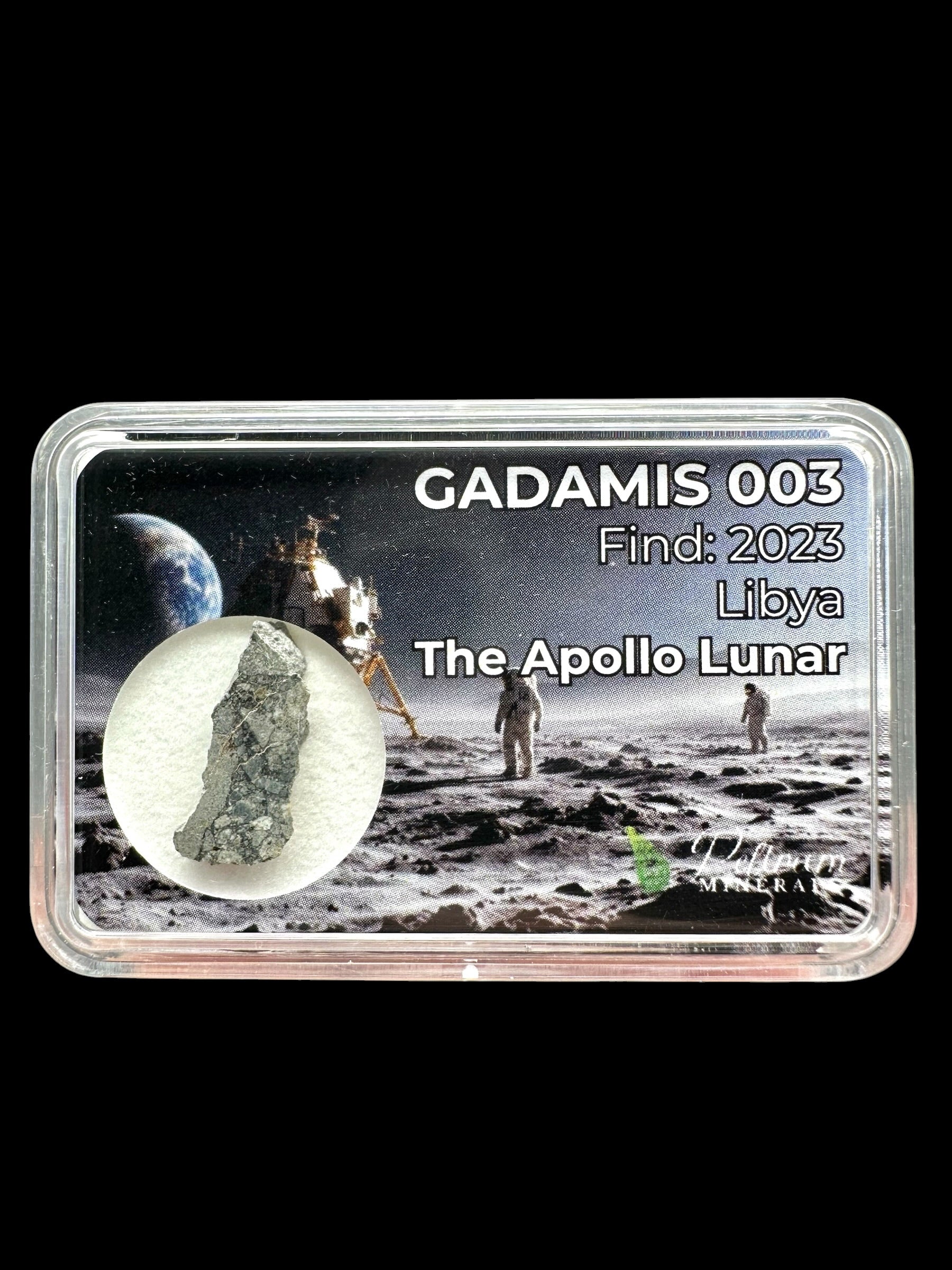 Lunar meteorite Gadamis 003 – 0,5g – Libya