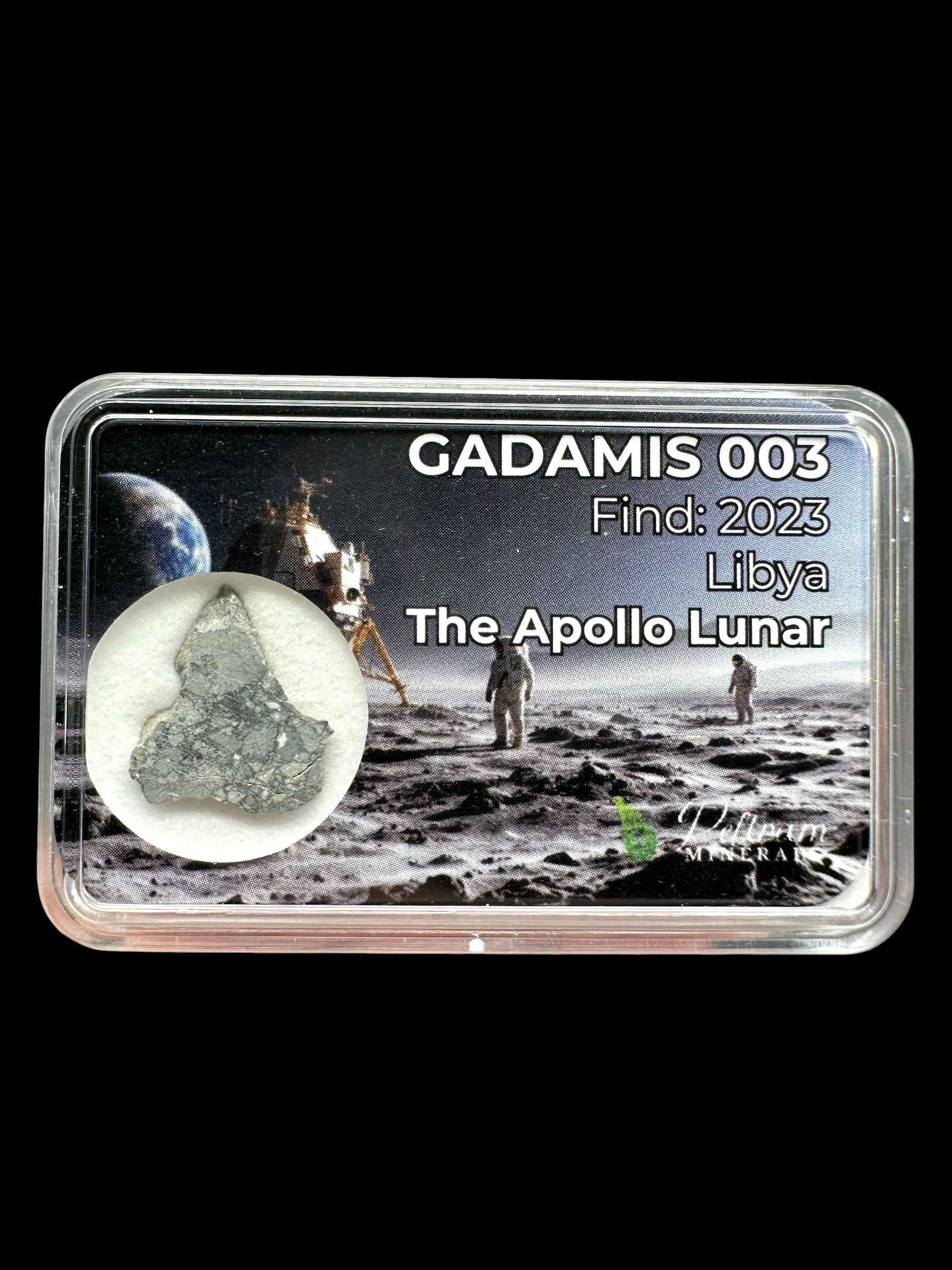 Meteorite lunare Gadamis 003 – 0,5g – Libya - MEGD59