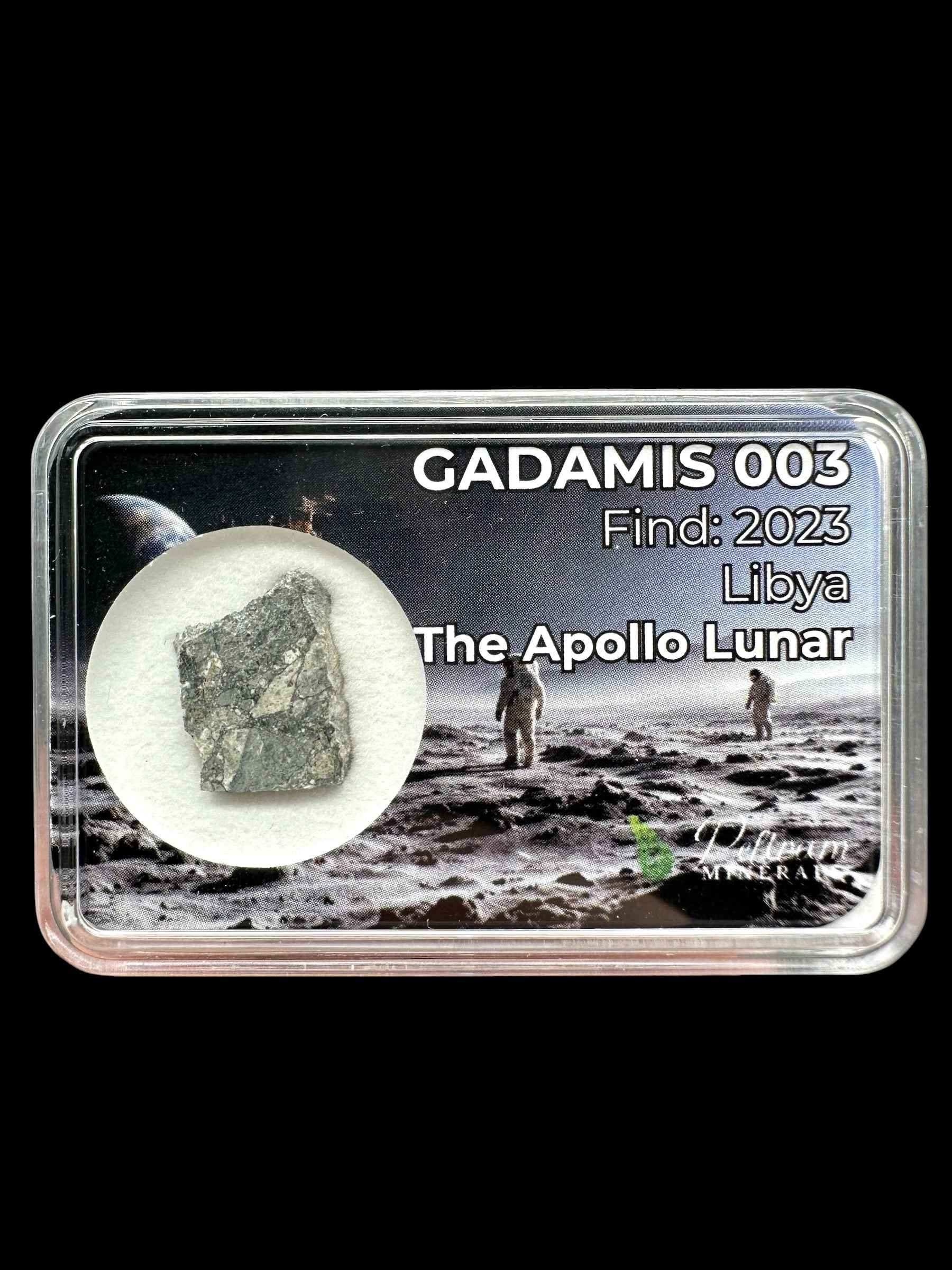 Meteorite lunare Gadamis 003 – 0,8g – Libya - MEGD60