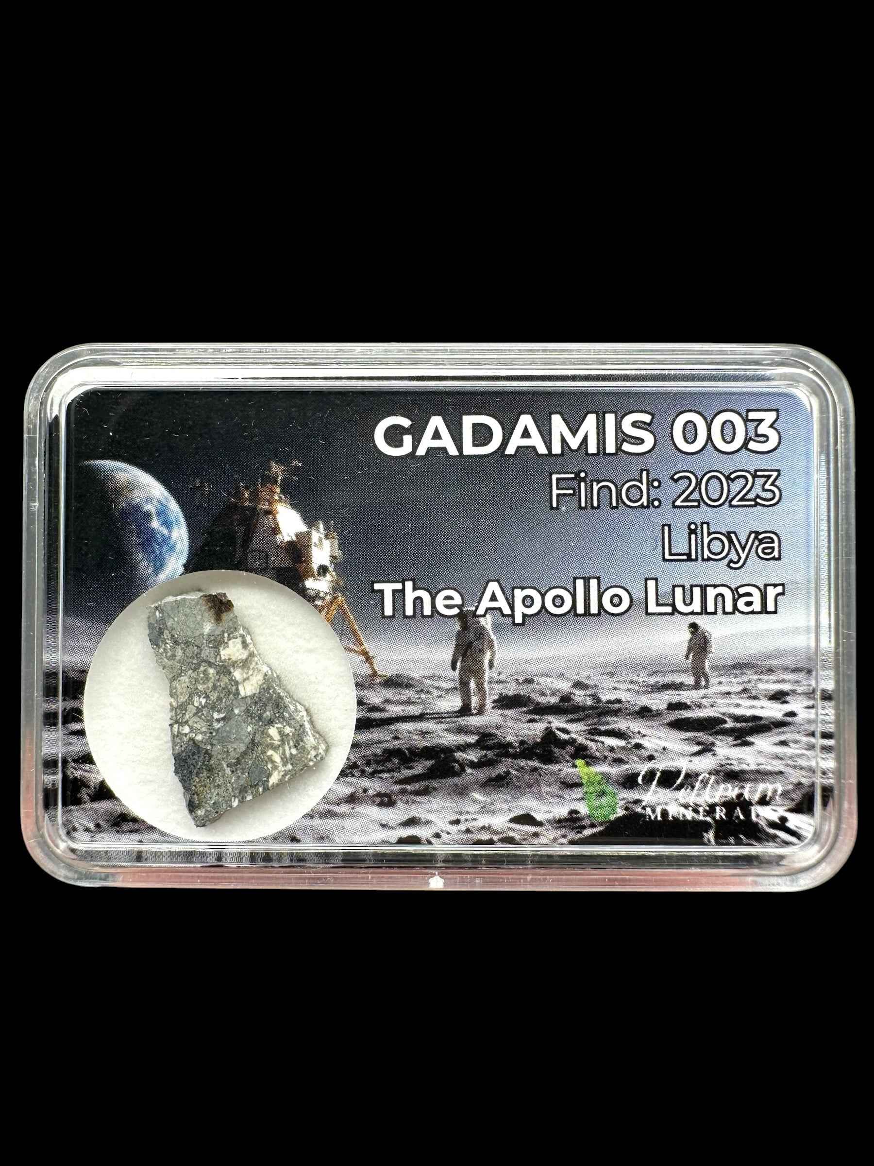 Meteorite lunare Gadamis 003 – 0,7g – Libya - MEGD61