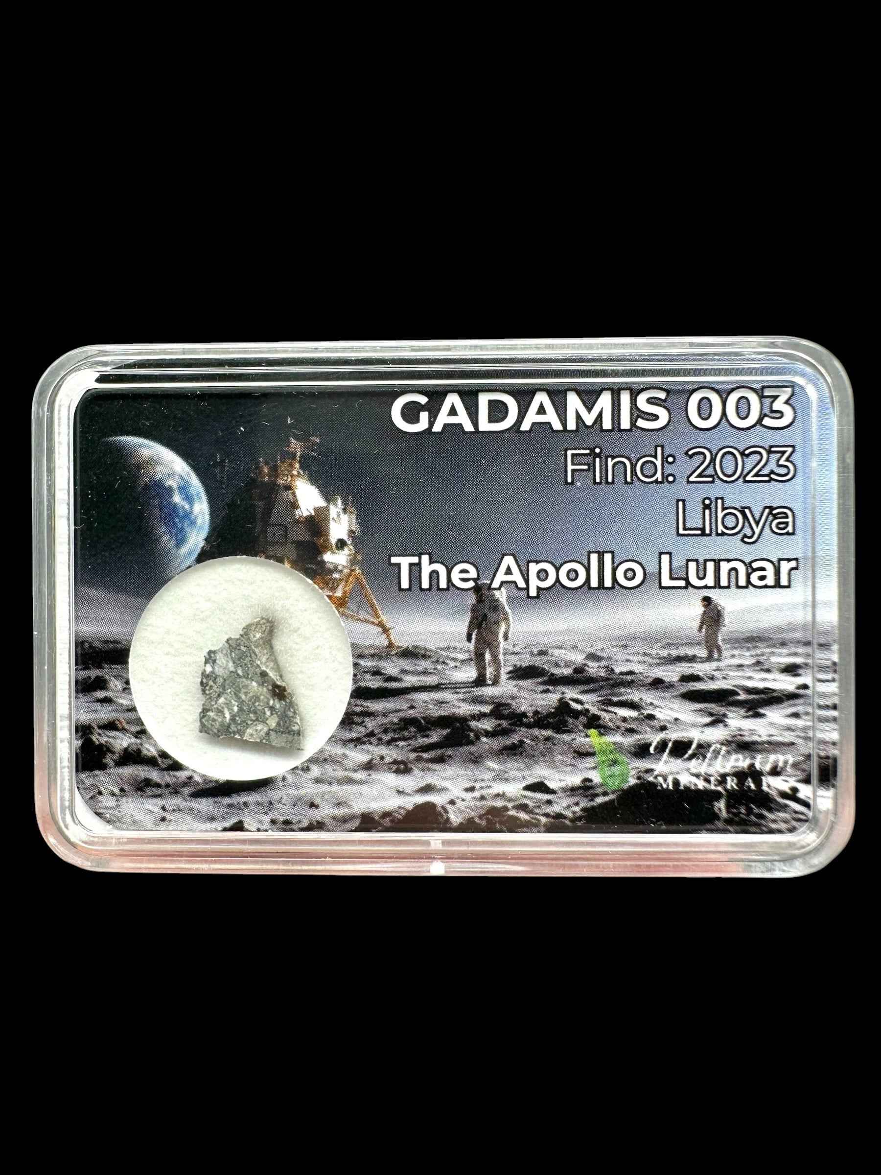 Meteorite lunare Gadamis 003 – 0,2g – Libya - MEGD63