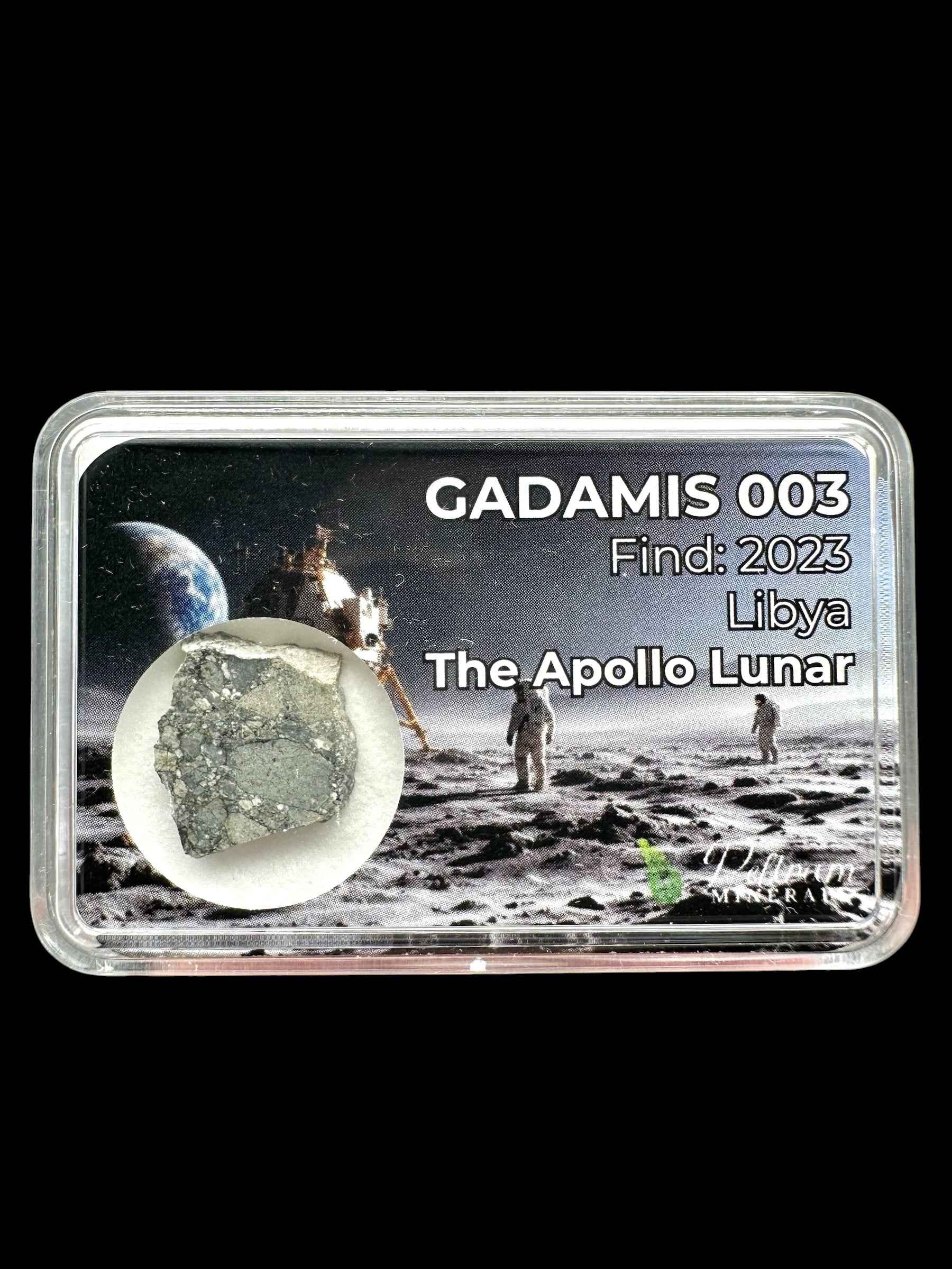 Meteorite lunare Gadamis 003 – 0,9g – Libya - MEGD65