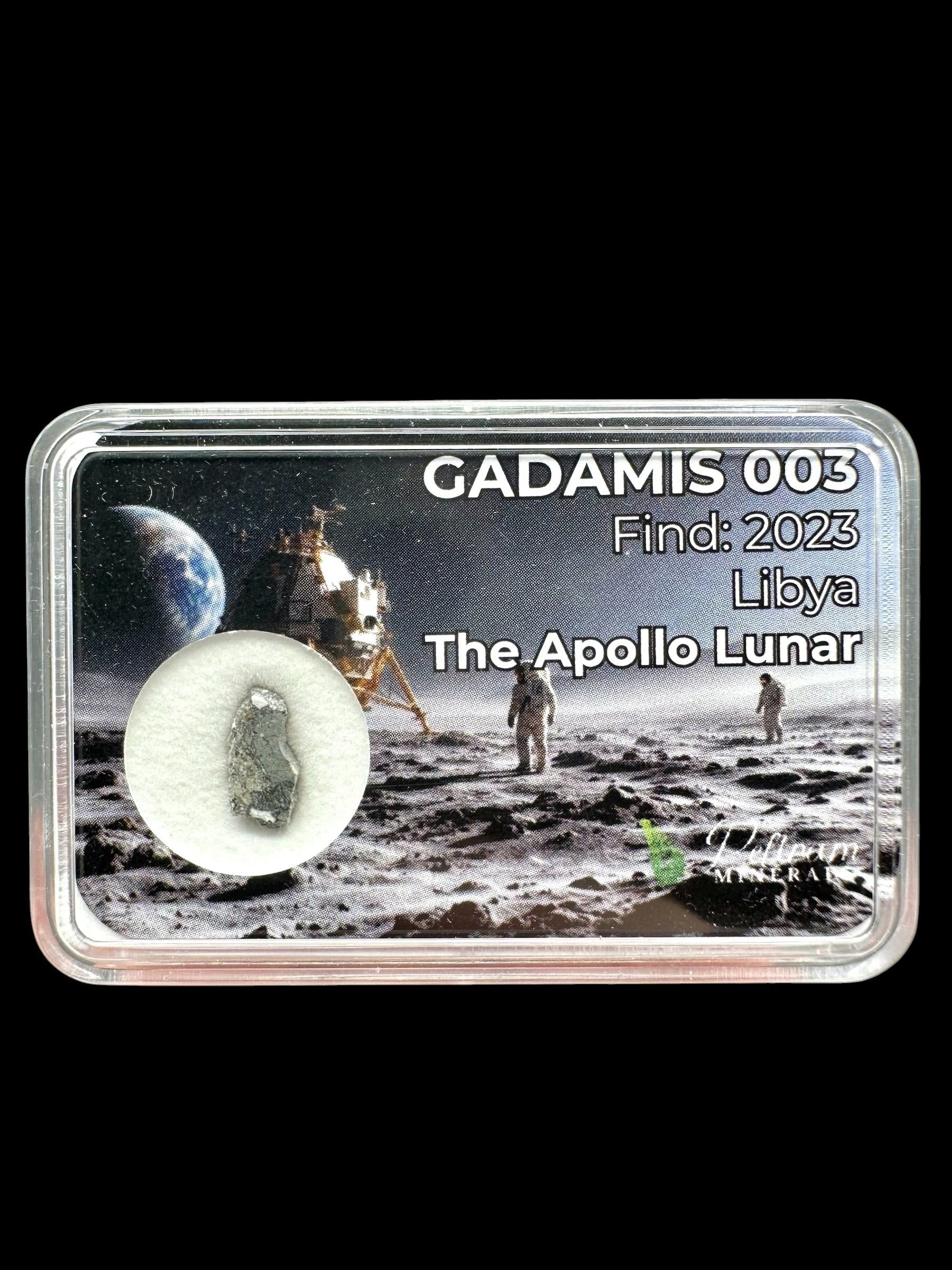 Lunar meteorite Gadamis 003 – 0,1g – Libya